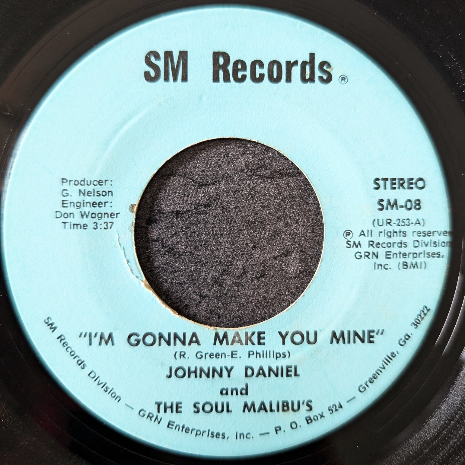 Jonny daniel and the soul malibu's -I'm gonna make you mine/Malibu theme