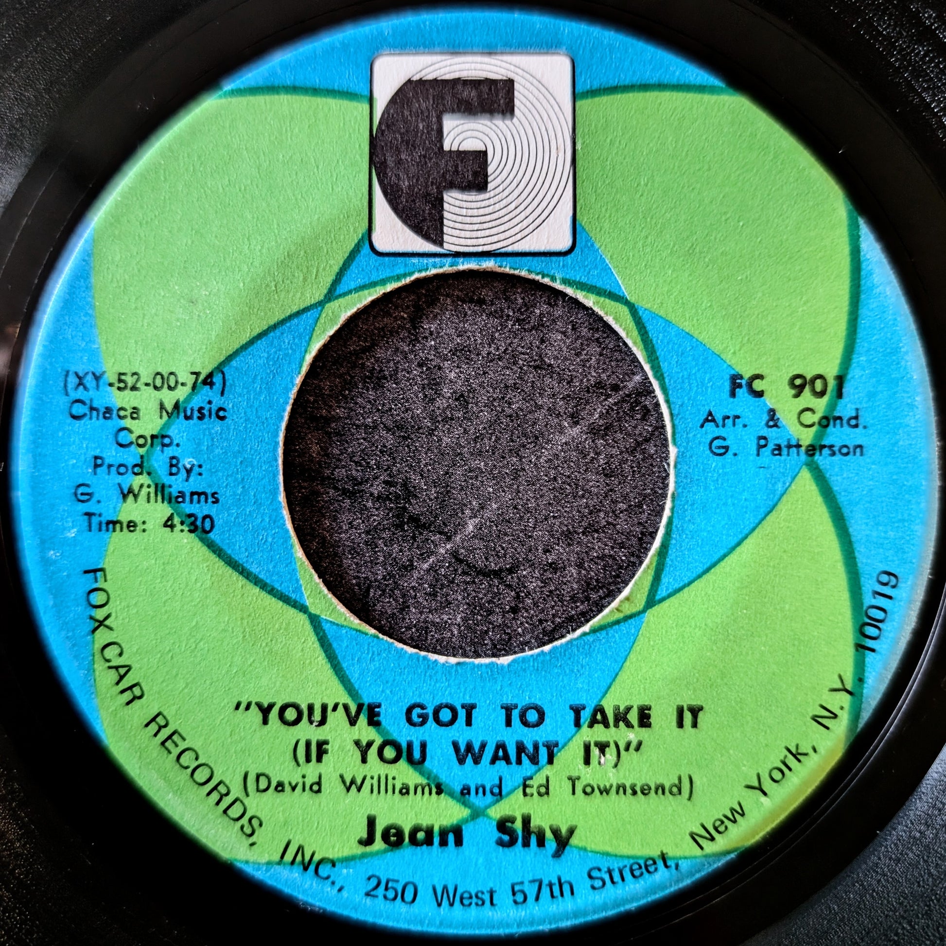 Jean shy-You’ve got to take it(if you want it)/We've got a good thing going