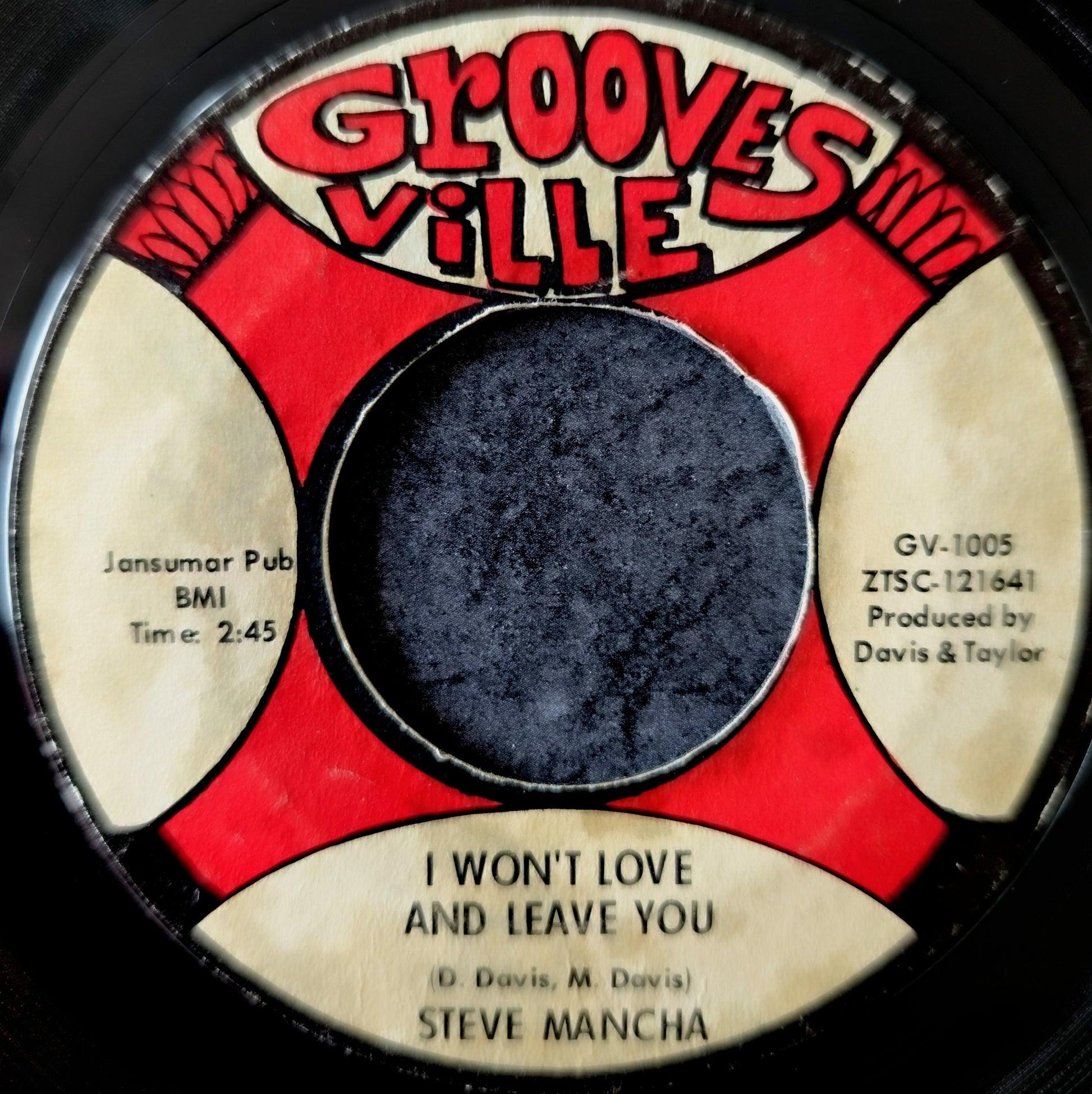 Steve Mancha-Don't make me a Story teller/I won't love and leave you