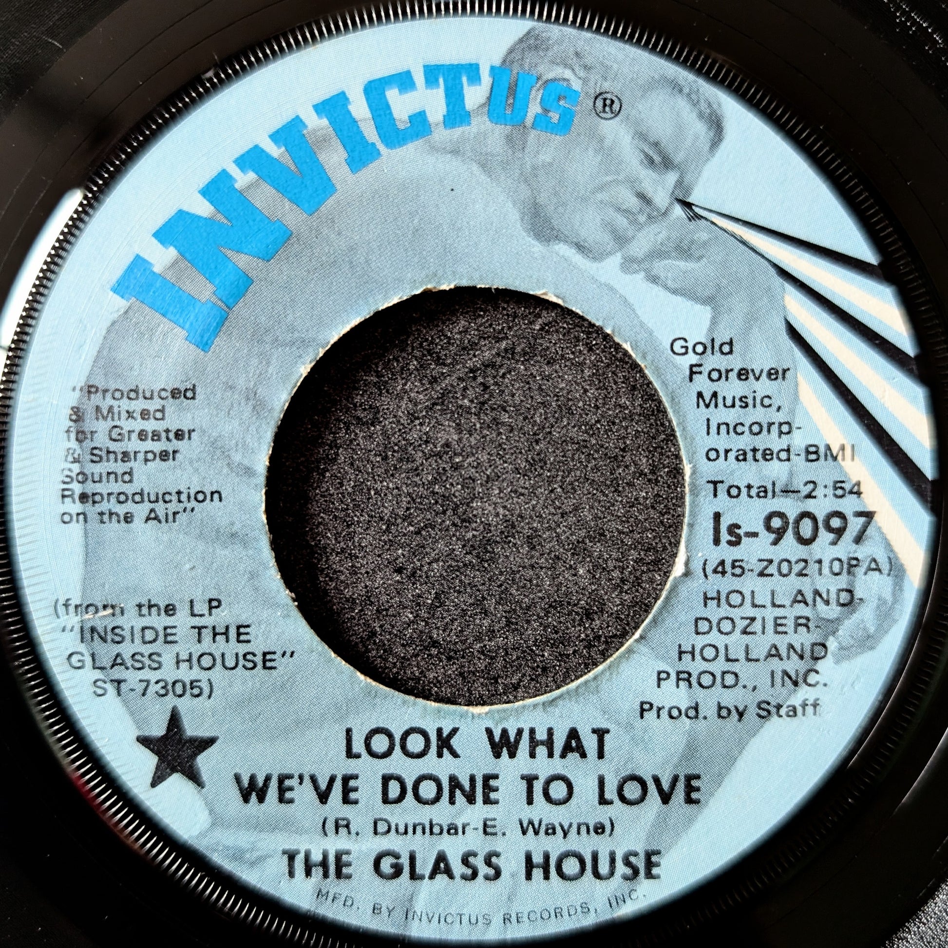 The Glass House-Look what we've done to love/Heaven is there to guide us