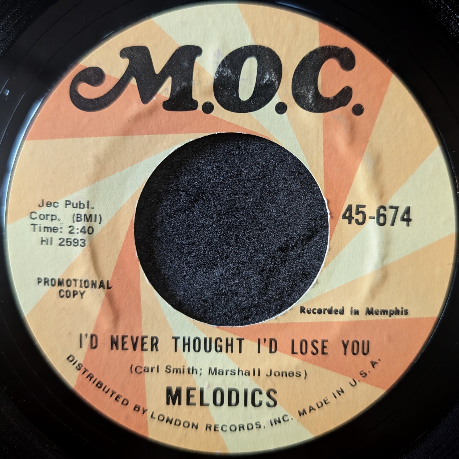 Melodics-Ain't that sharing my love/I'd never thought I'd lose you