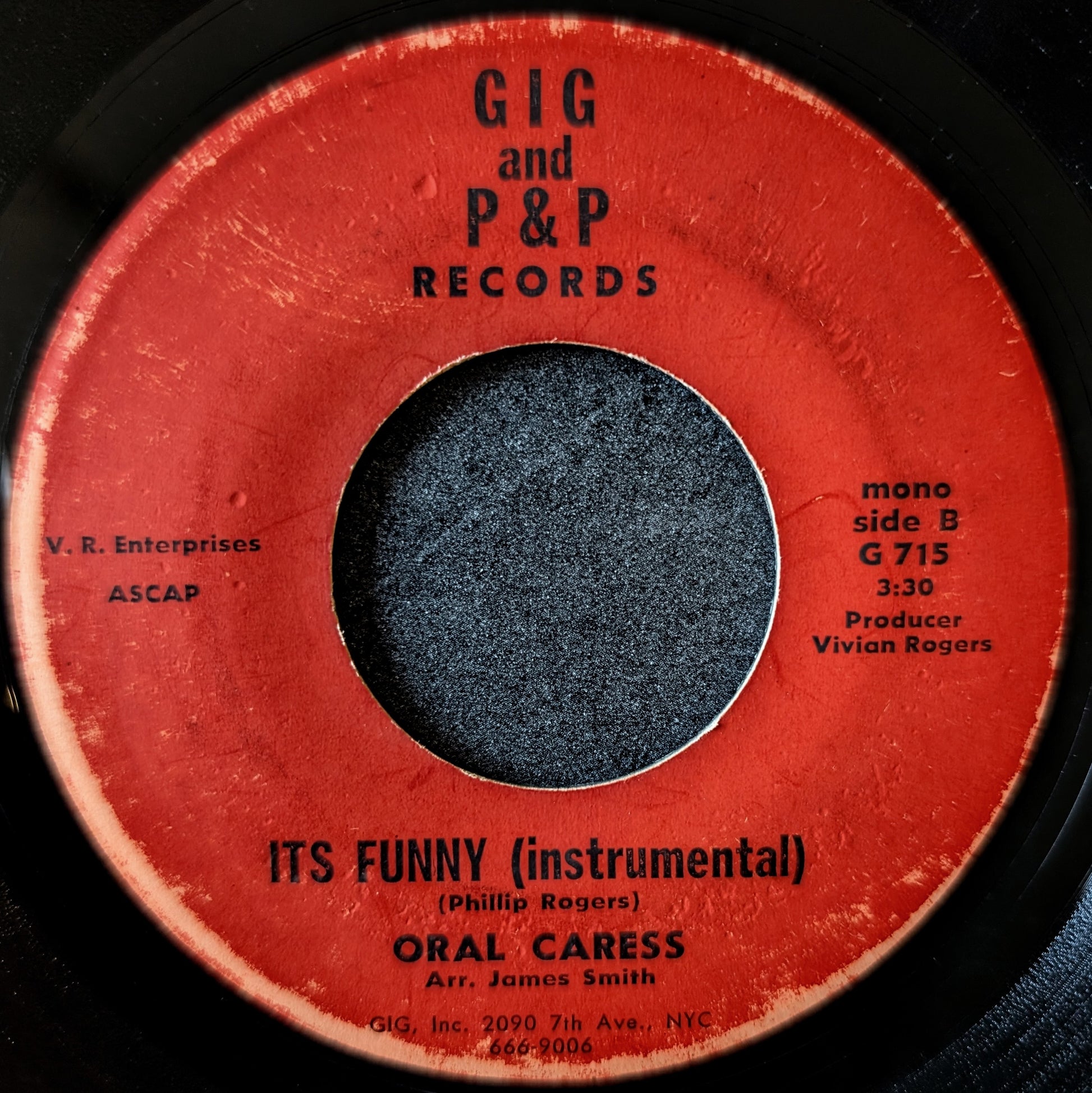 Oral Caress-It's Funny(Vocal)/It's Funny(Instrumental)