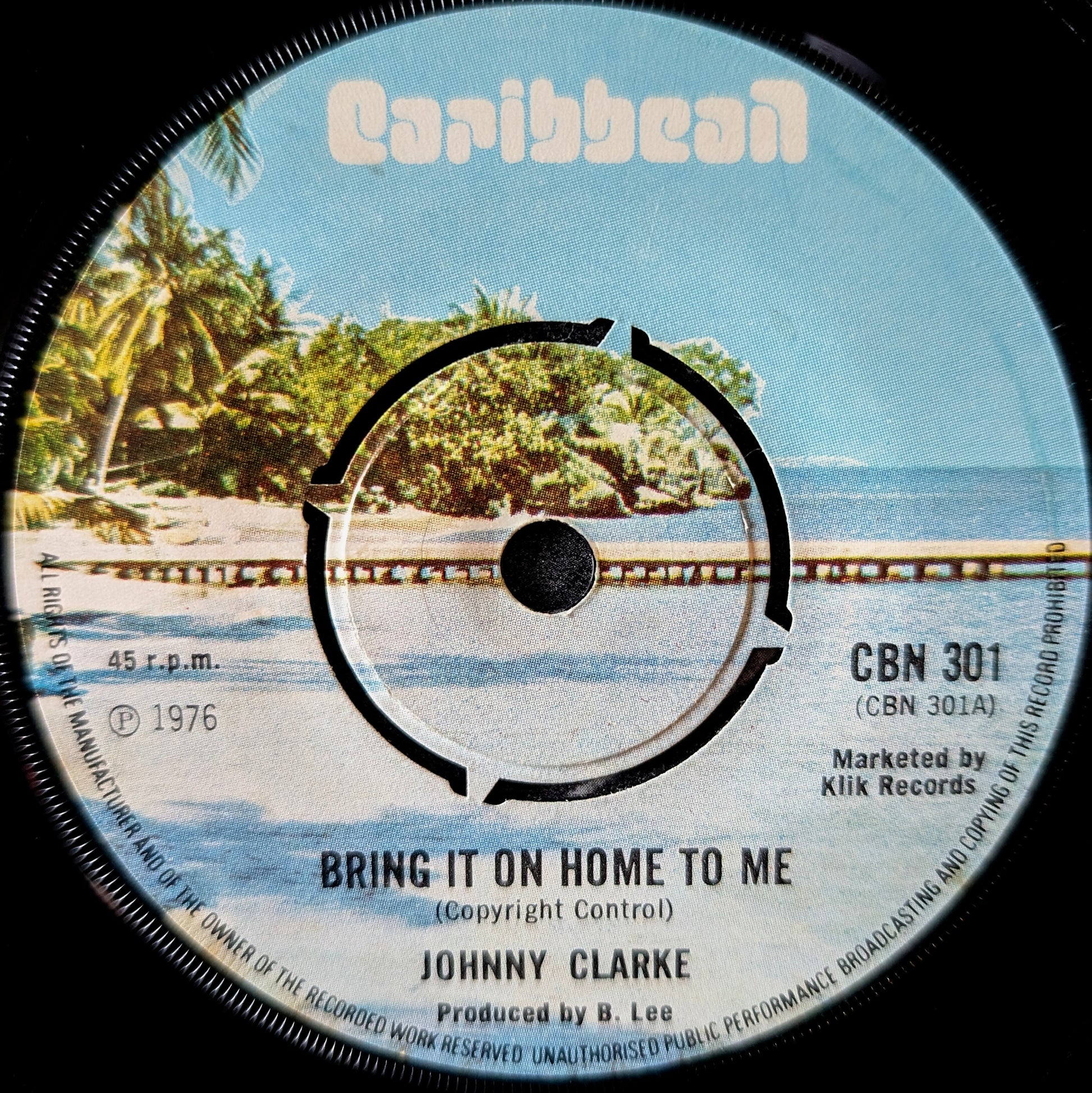 Johnny Clarke-Bring it on home to me/Bring it on home to me(Version)