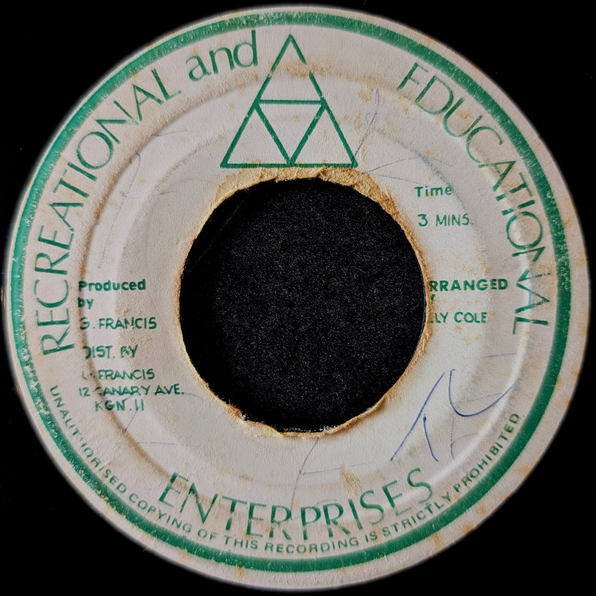 Billy Cole-Billy Cole Davis & Crooks-Extra Careful/Bump all night