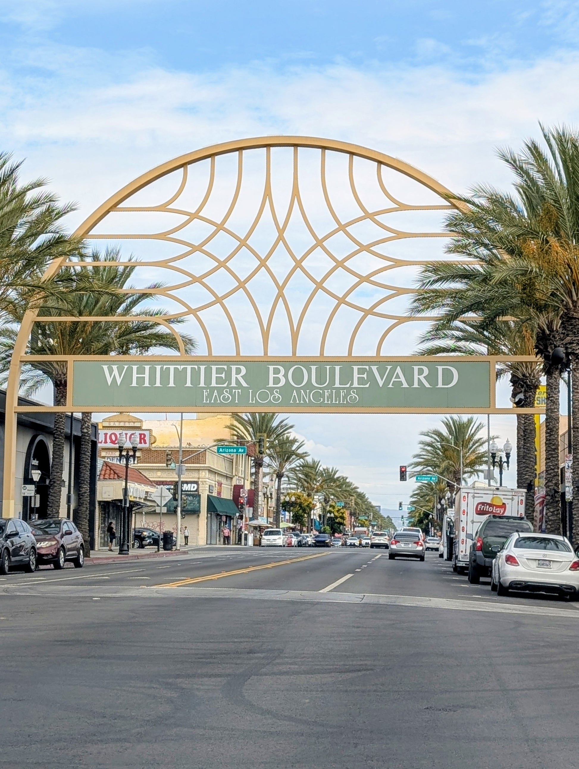 East Los Angeles Arch Black On White 9Fifty Snapback