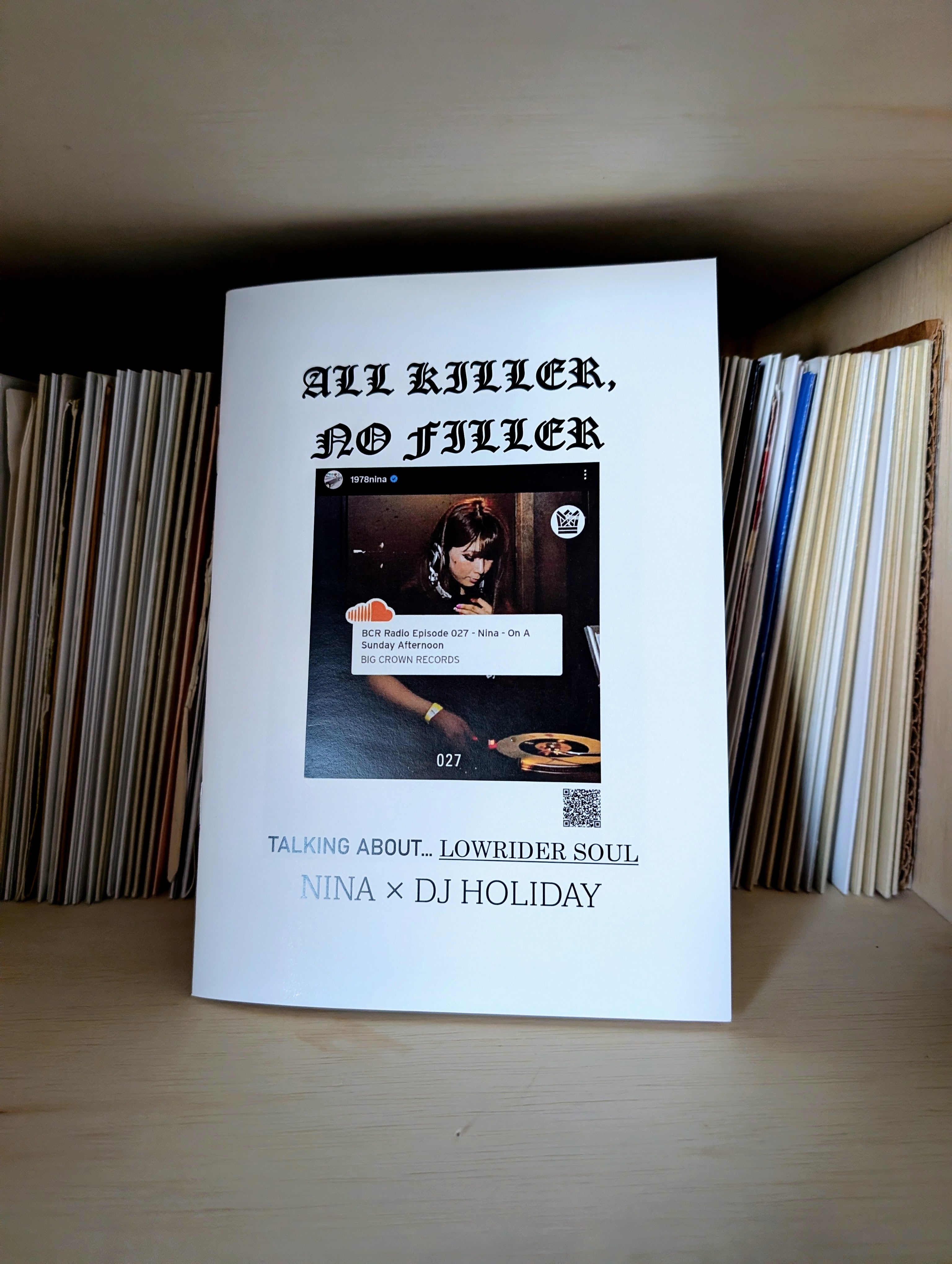 Talking about...Lowrider soul  NiNa × DJ Holiday