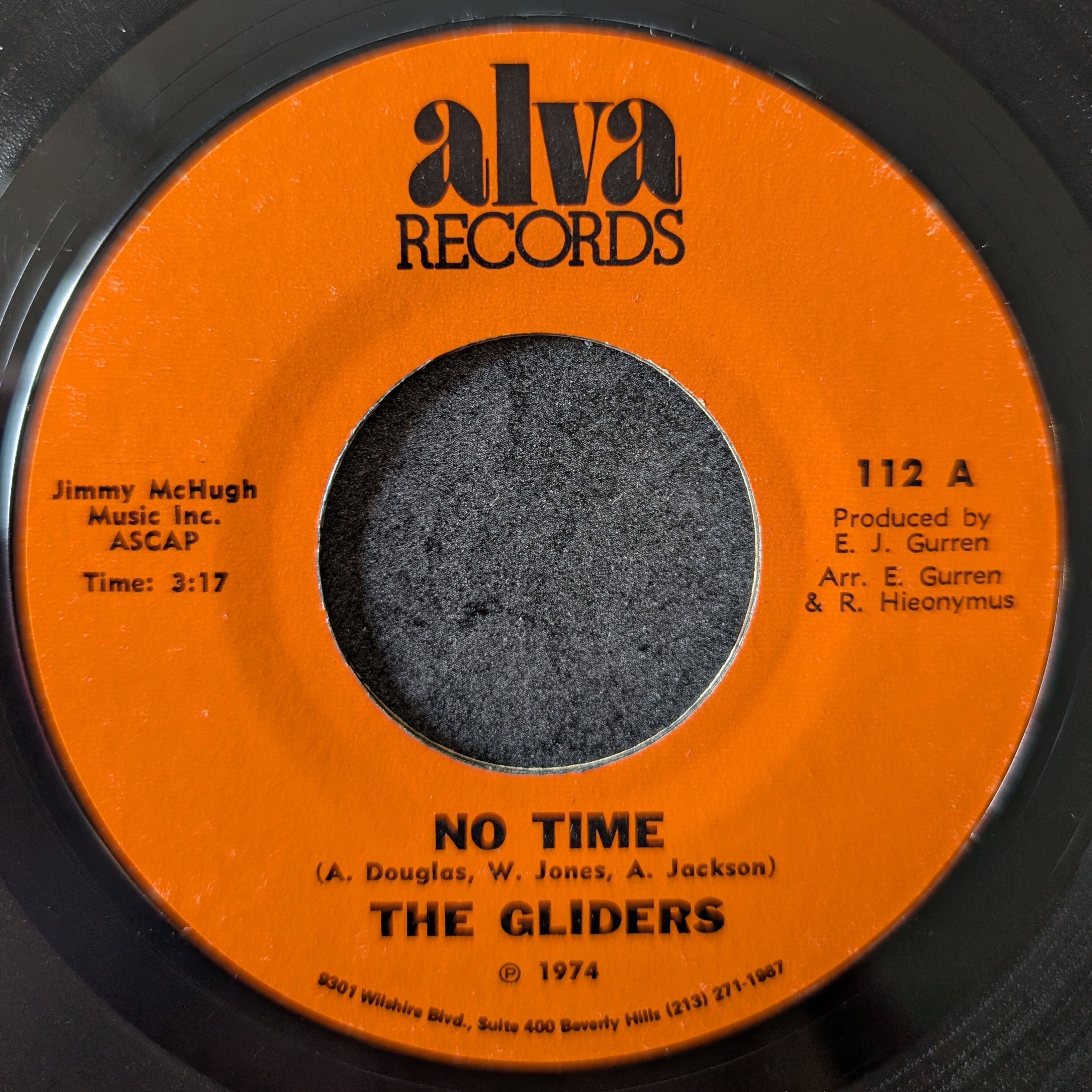 The gliders-No time/Lonely cities and one way streets