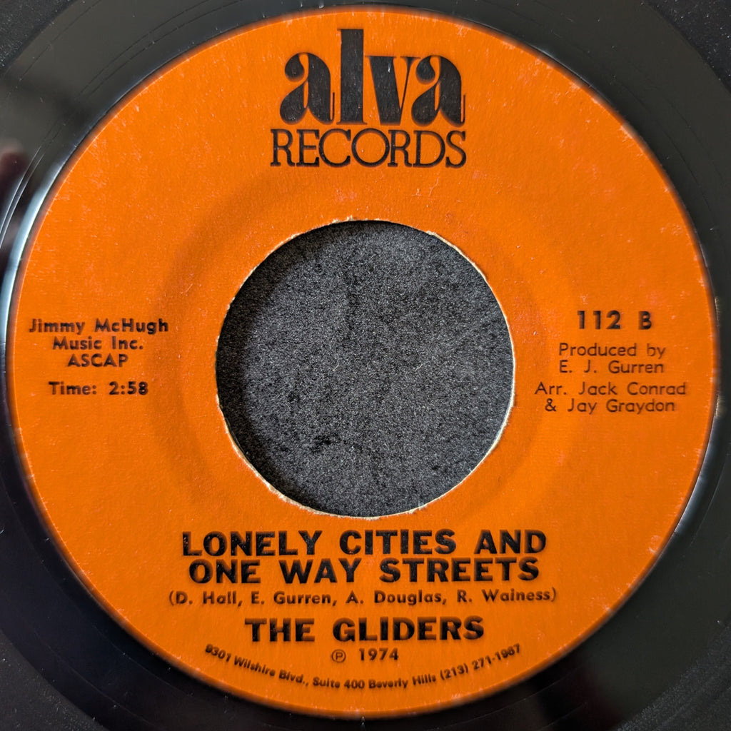 The gliders-No time/Lonely cities and one way streets