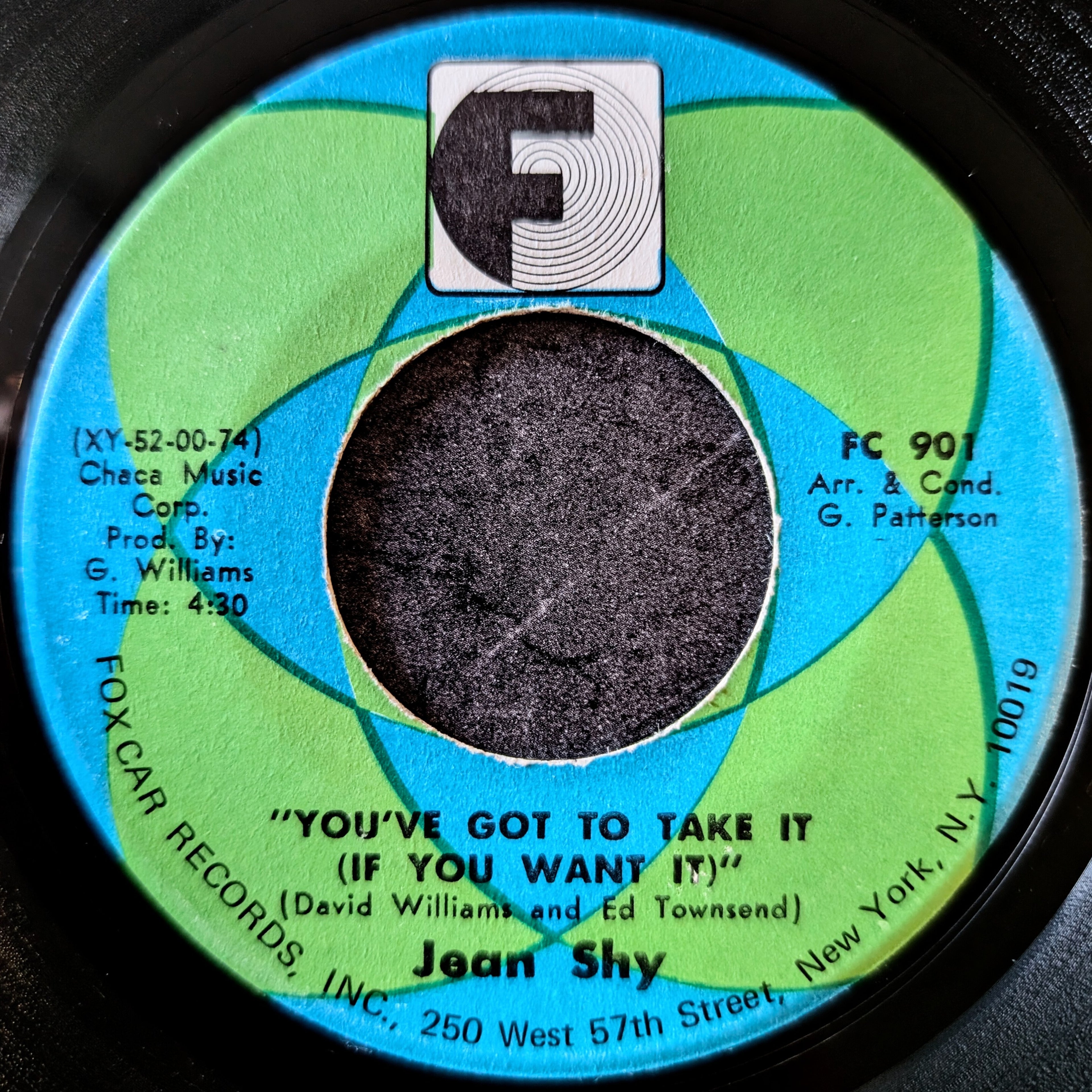 Jean shy-You’ve got to take it(if you want it)/We've got a good thing going