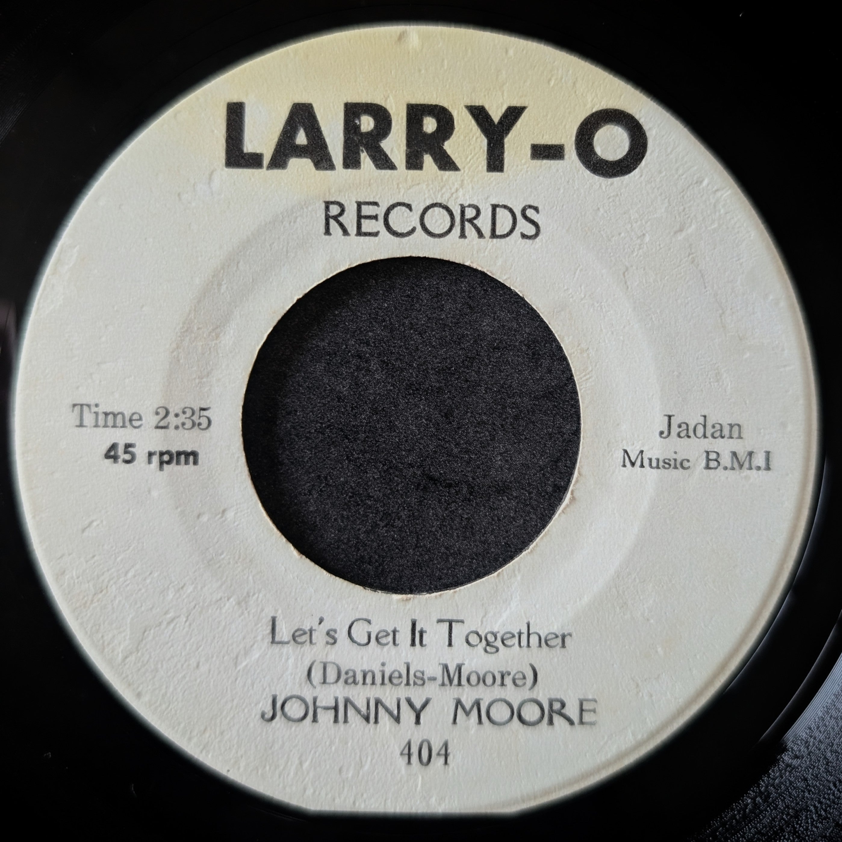 Johnny Moore-Let's get it together/What more can i do