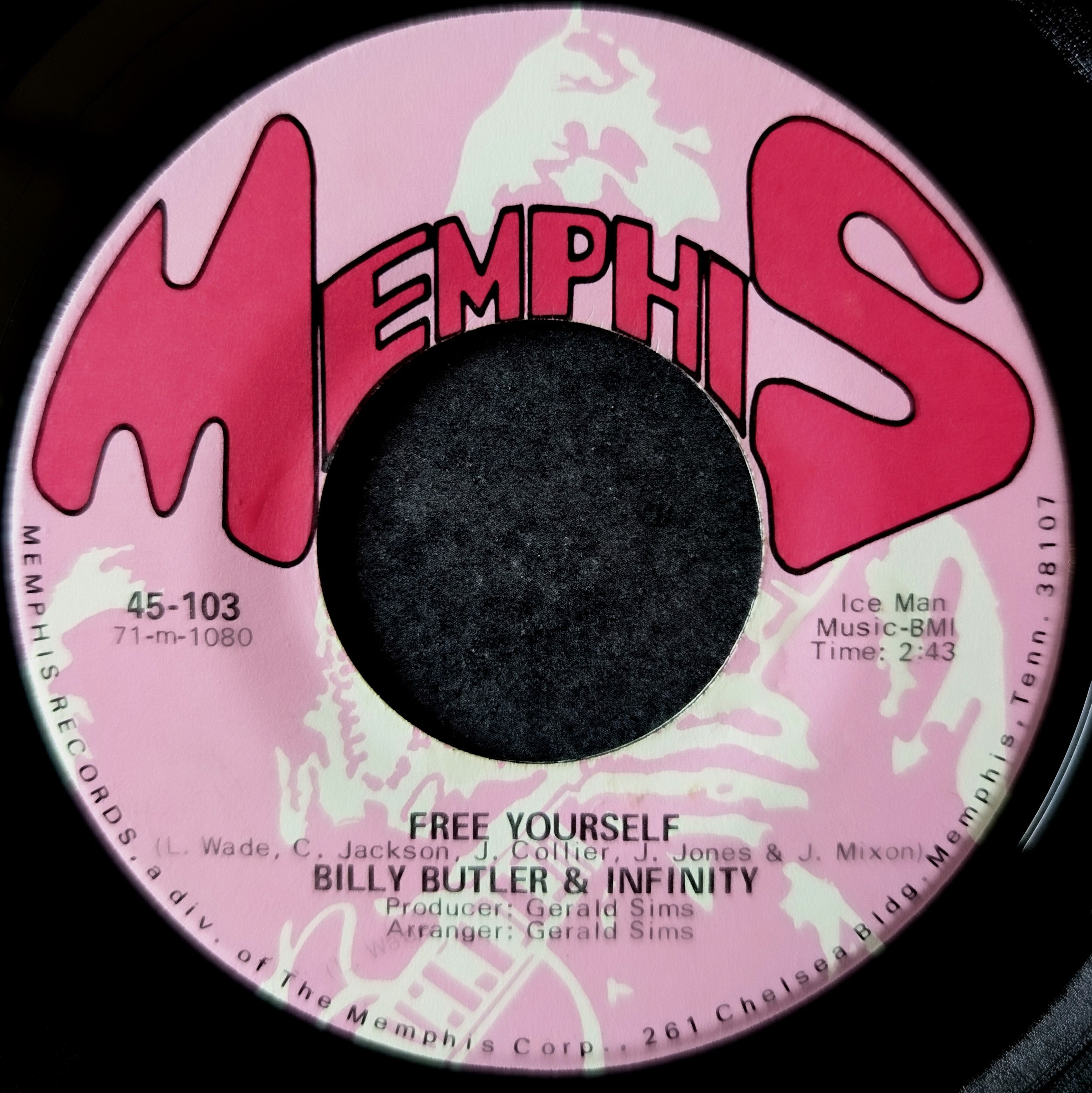 Billy butler & infinity-i don't want lose you/Free yourself