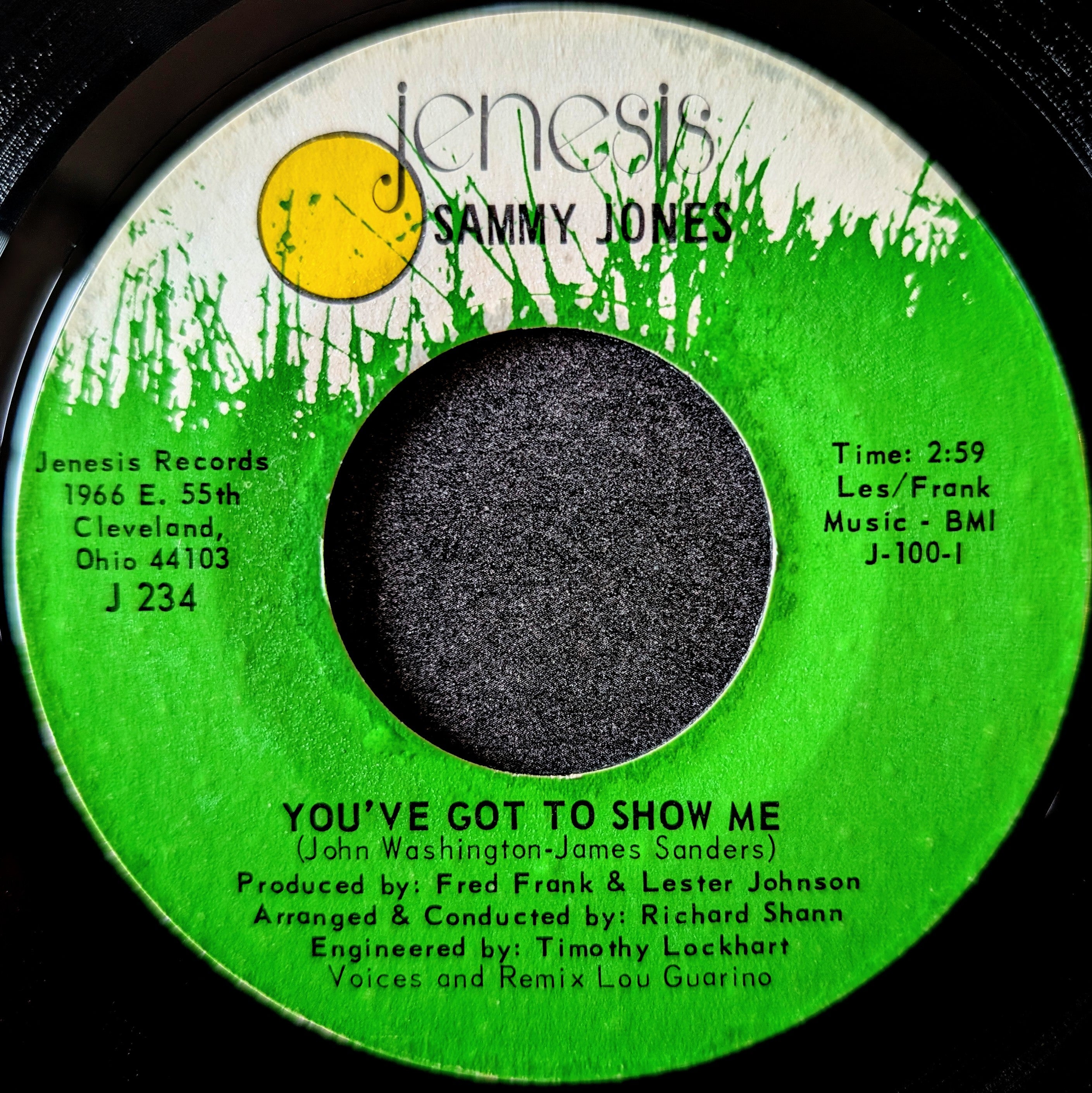 Sammy jones-You've got to show me/ She didn't know