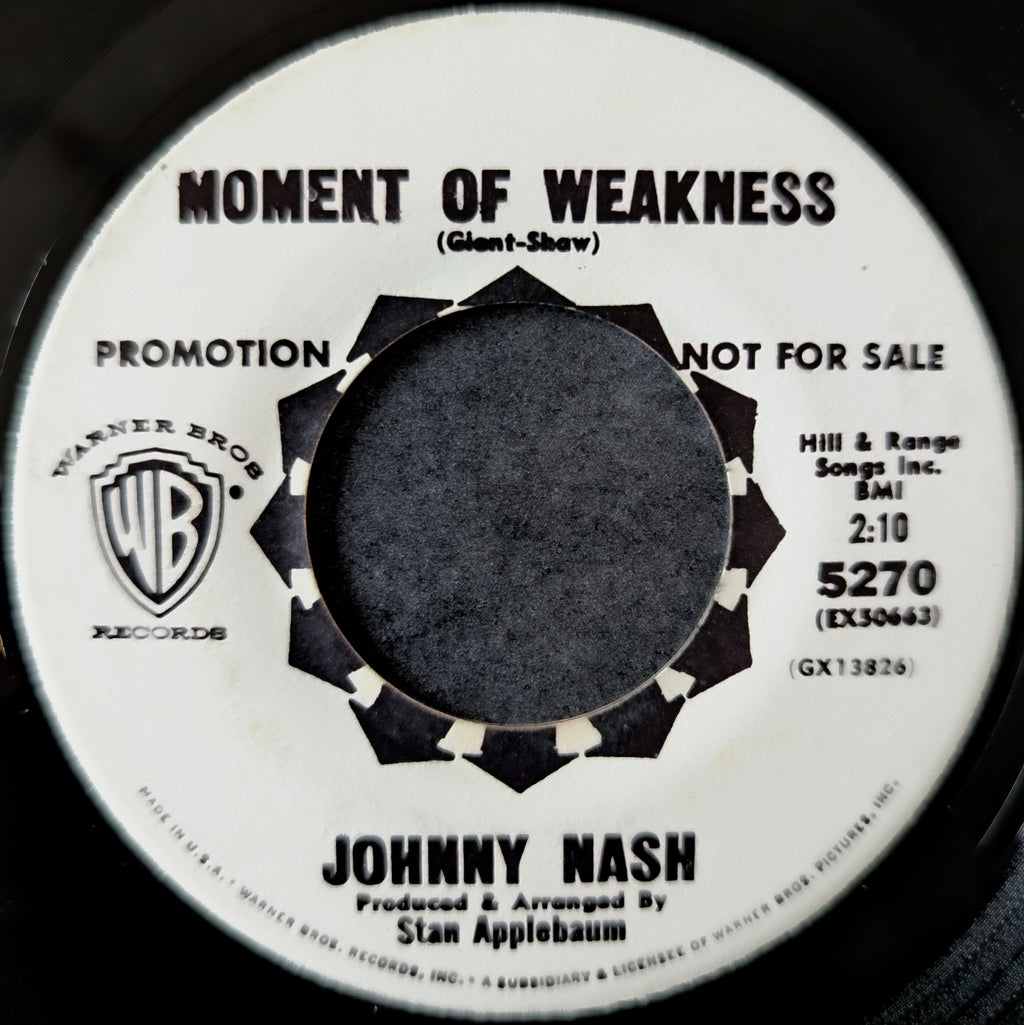 Jonny nash-Don't take away your love/Moment of weekness