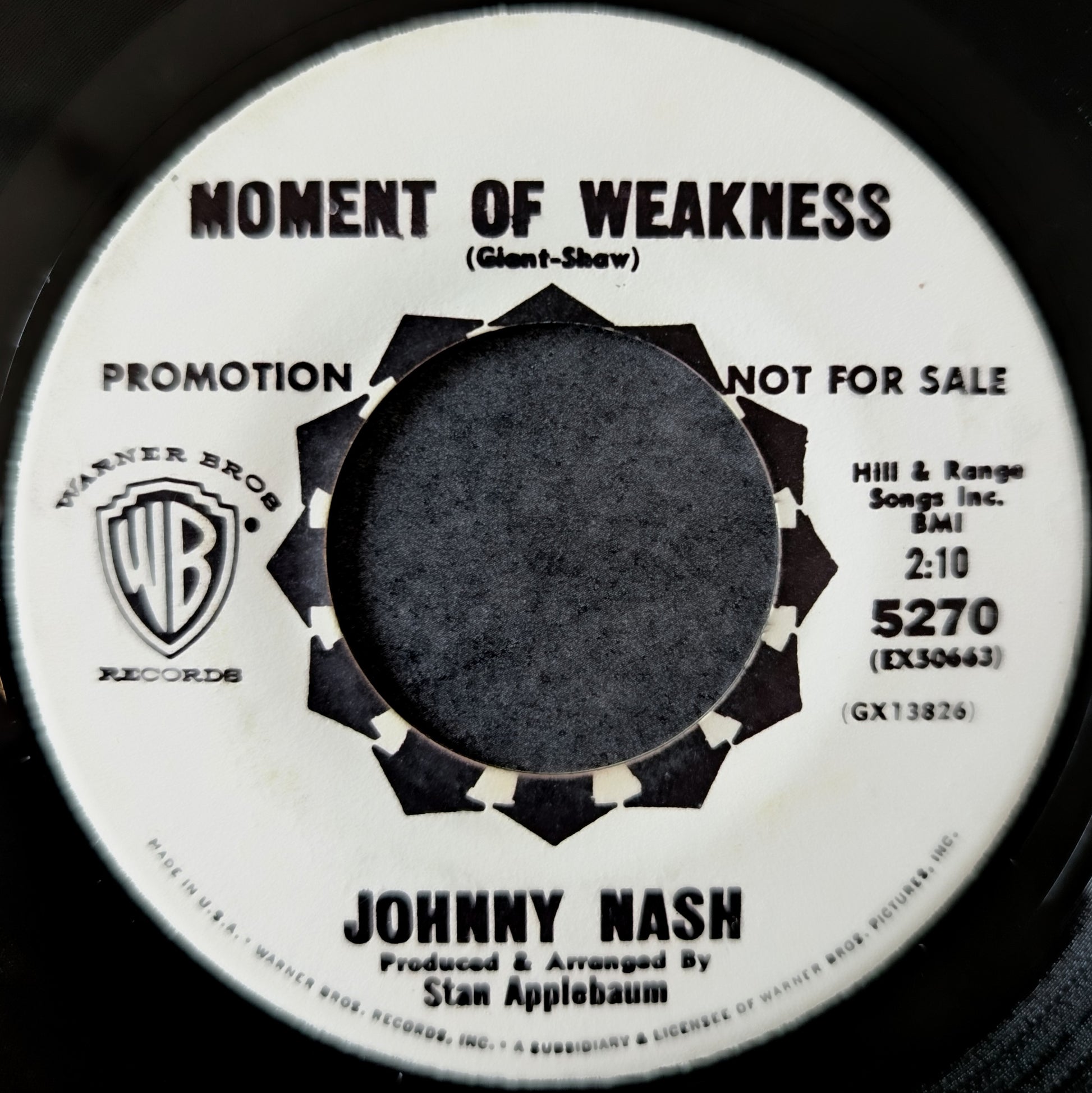Jonny nash-Don't take away your love/Moment of weekness