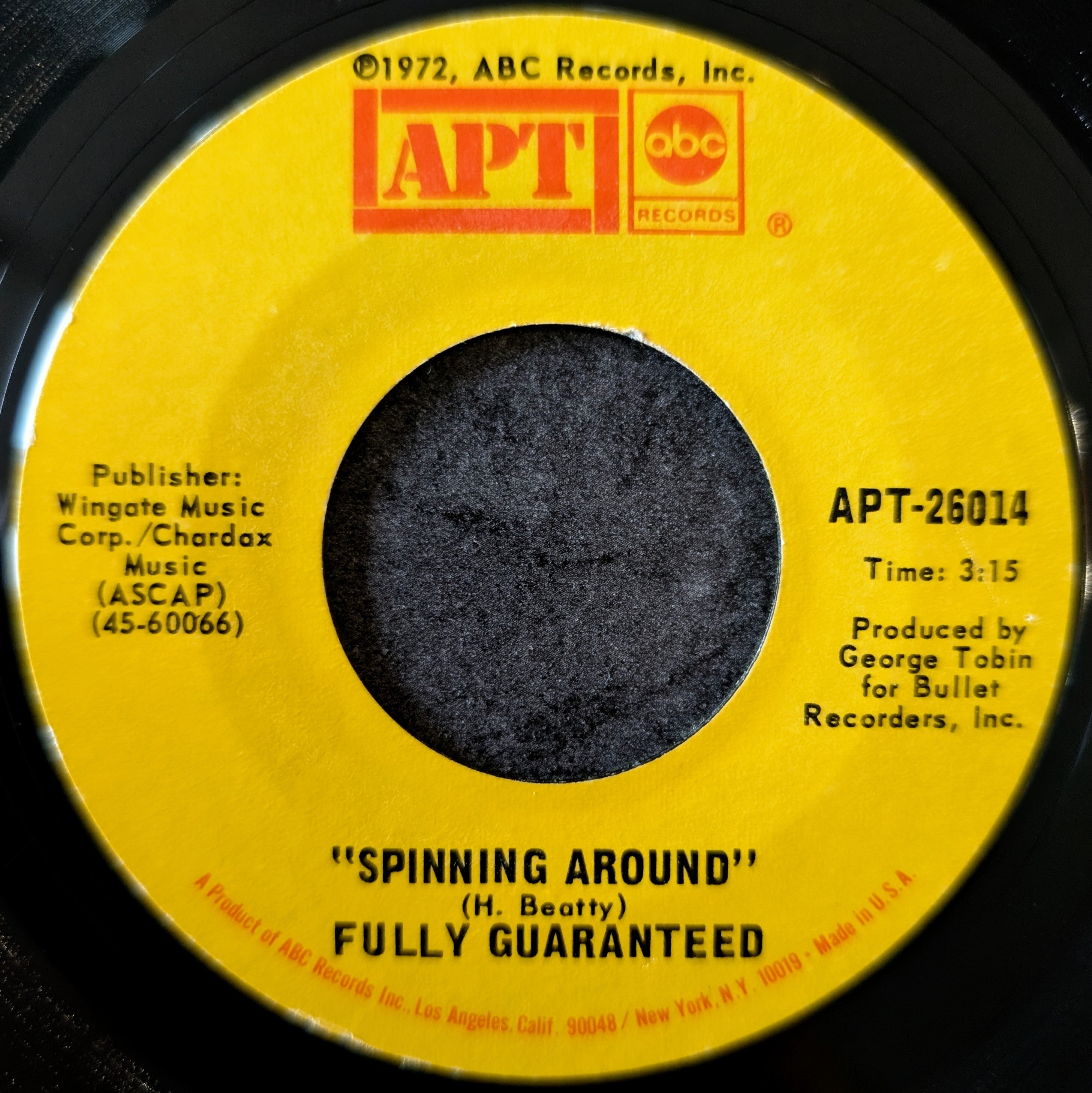 Fully guranteed-We can't make it together /Spinning around