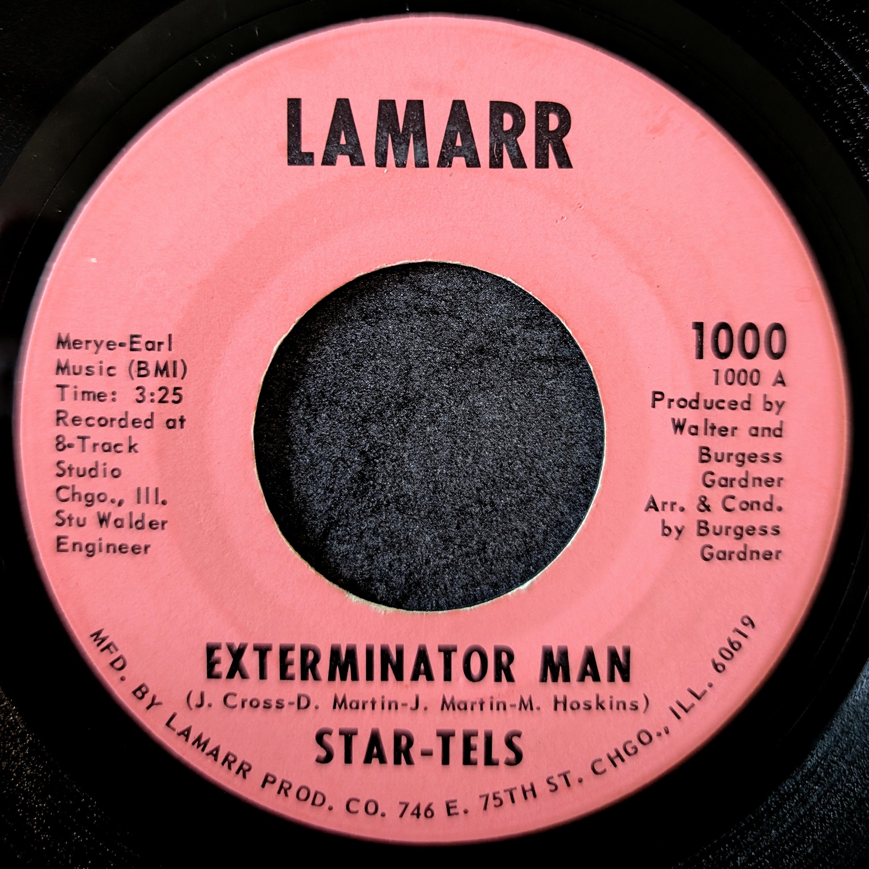Star tels-Exterminator man/What more can i ask for