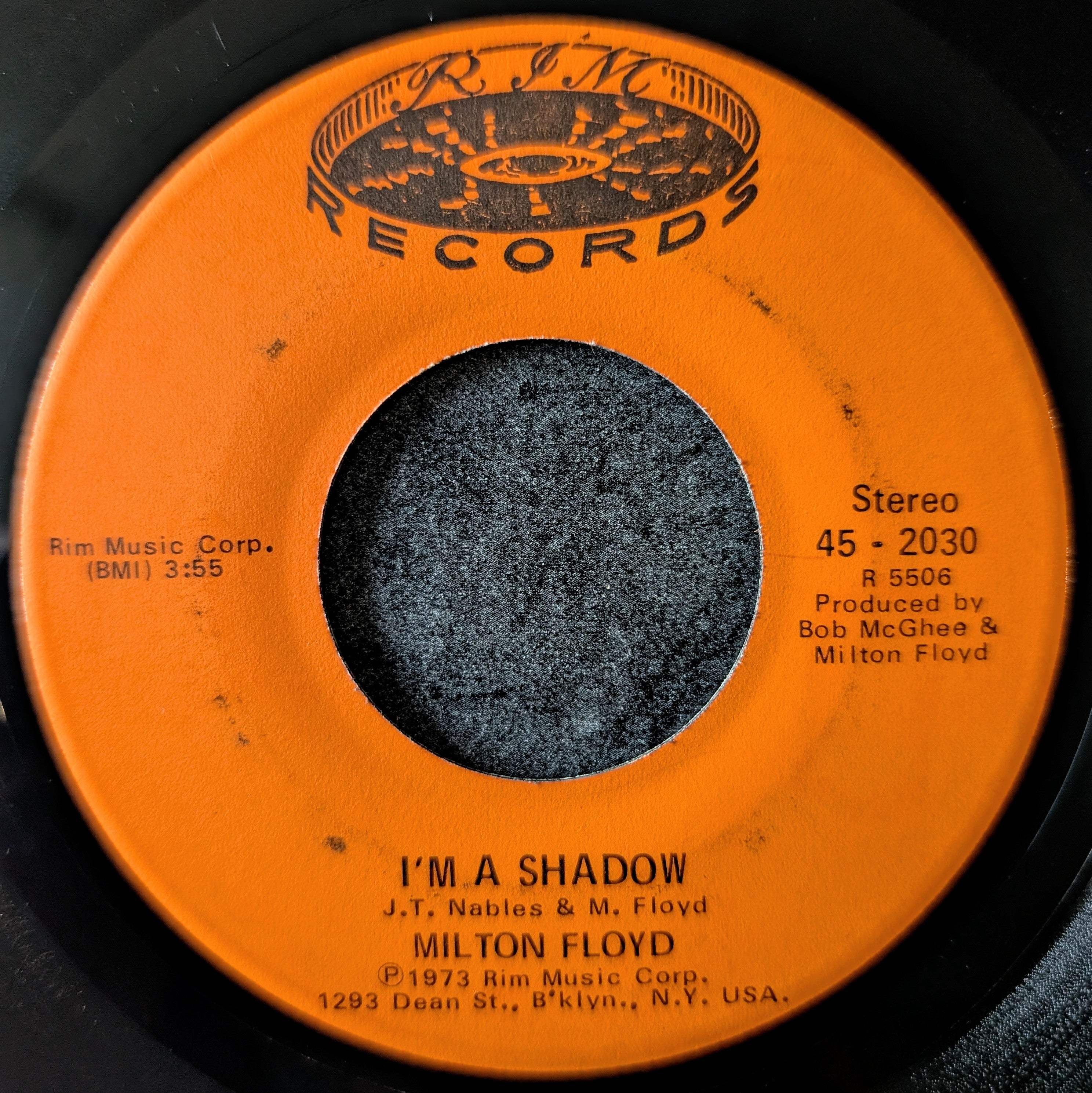 Milton Floyd-I'm a shadow/Anyway I can