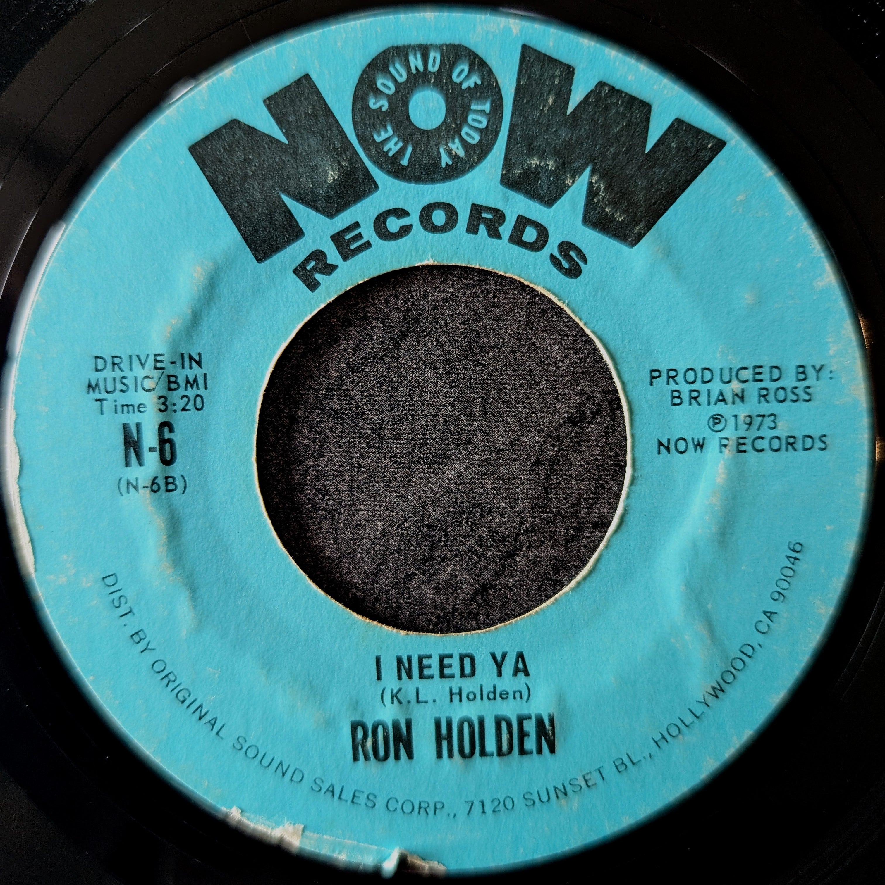 Ron holden-Can you talk?/I need ya