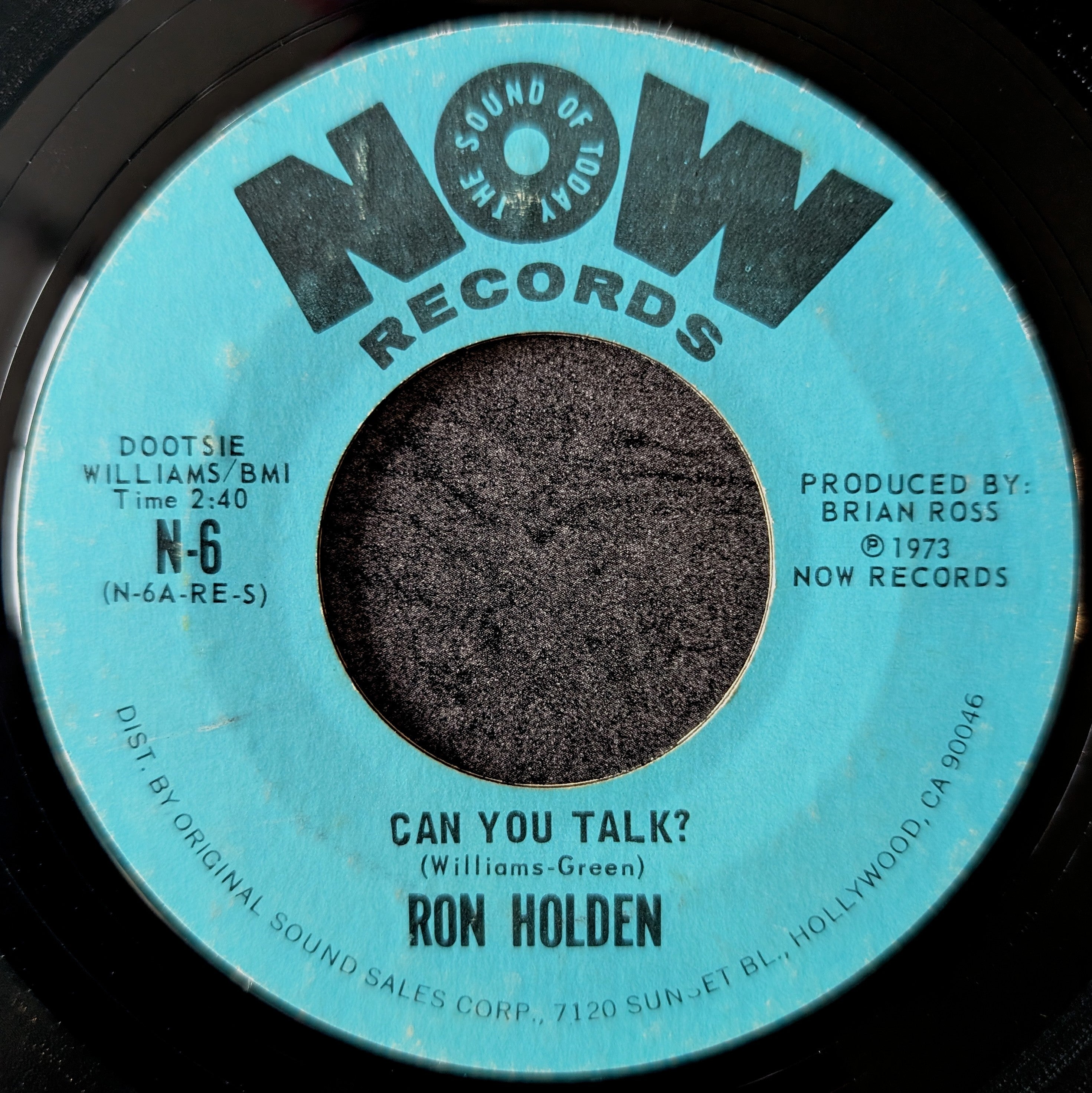 Ron holden-Can you talk?/I need ya
