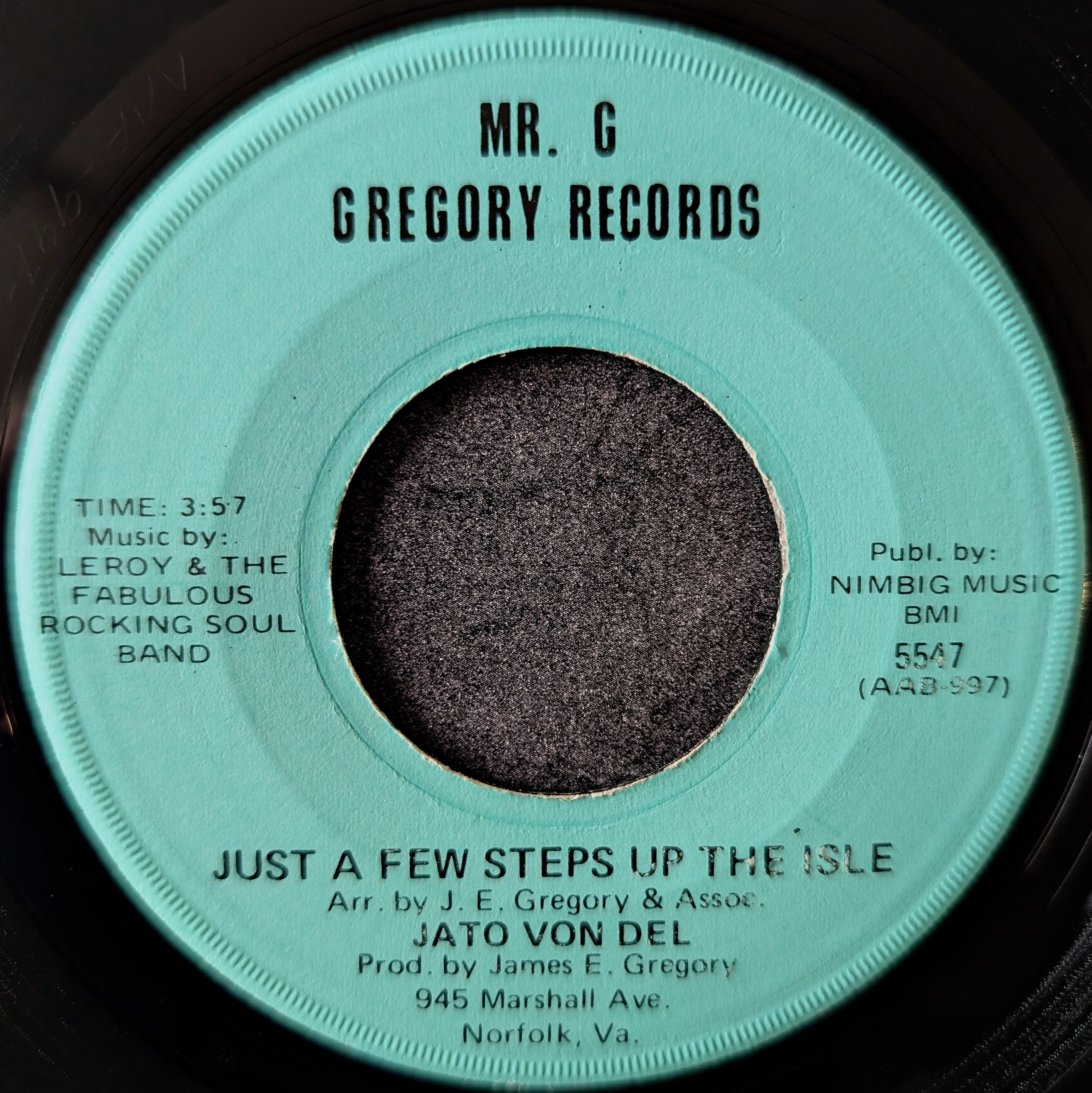 Jato Von del-Just a few steps up the lsle/Have you ever been in love?