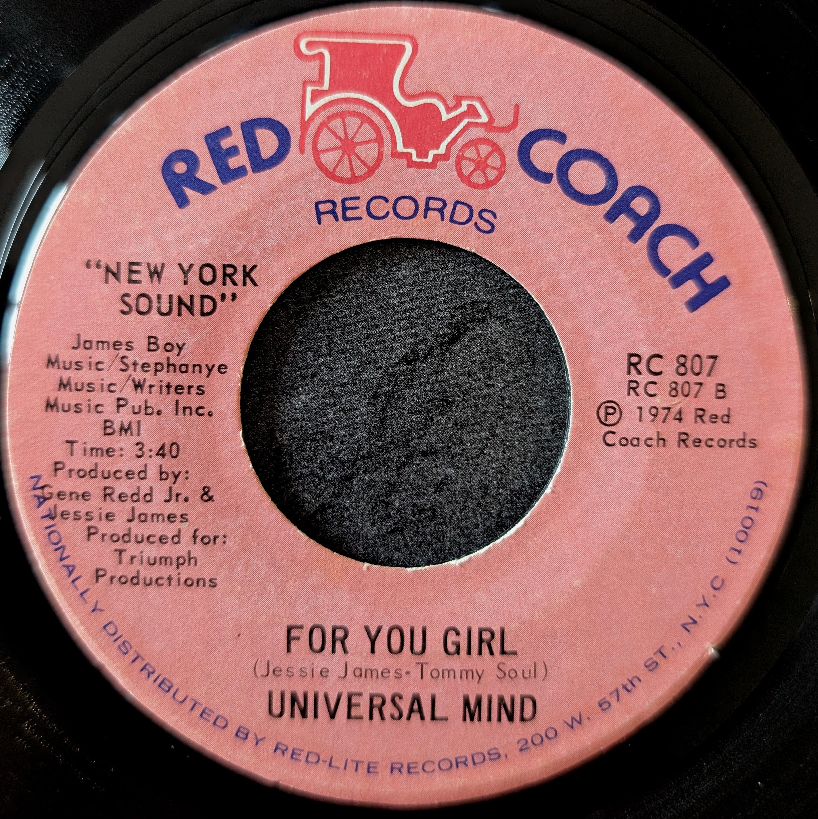 Universal mind-Something fishy going on/For you girl