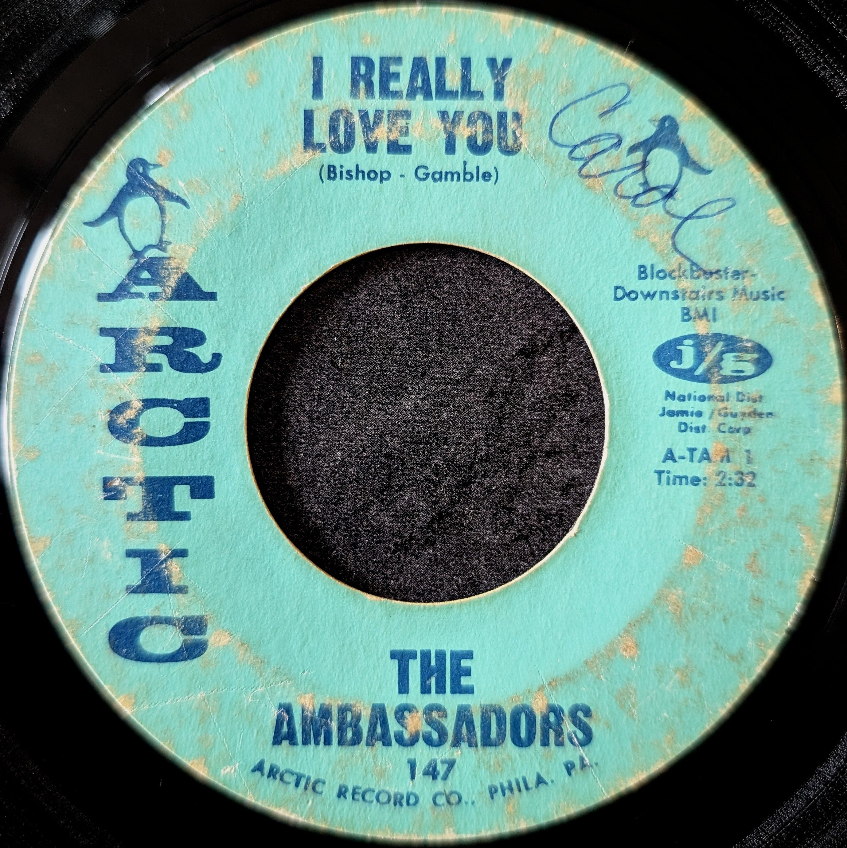 The Ambassadors-I really love you/I can't believe you love me