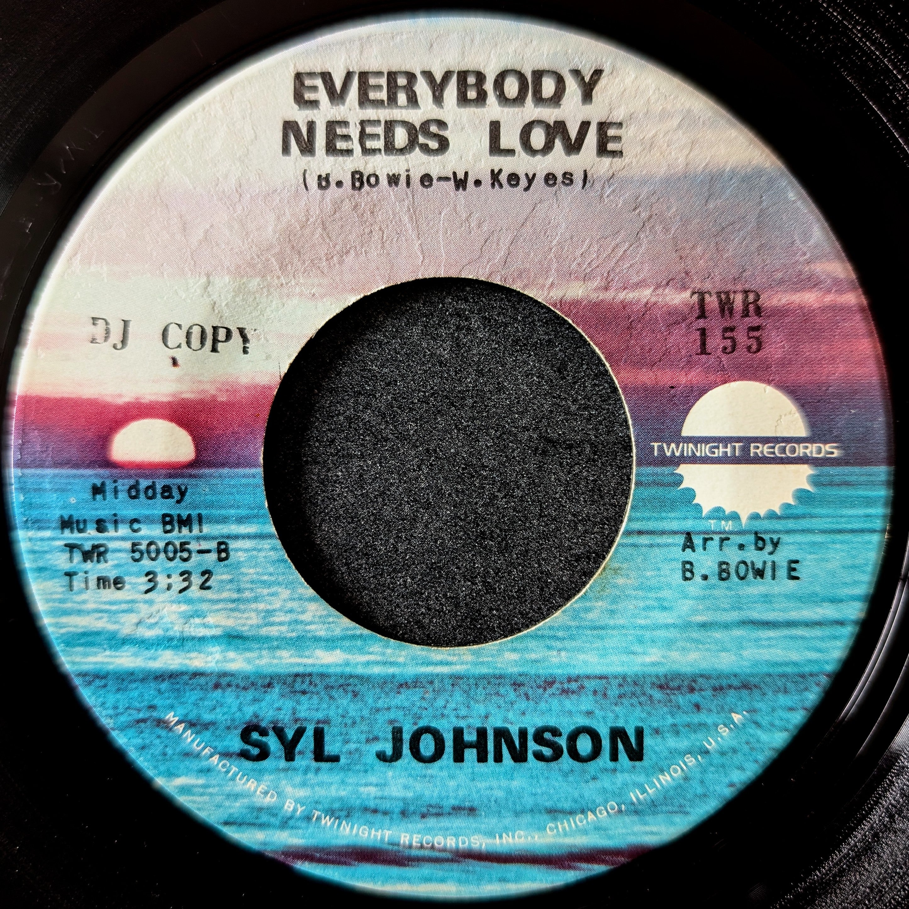 Sly Johnson-That's why/Everybody needs love