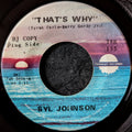 Sly Johnson-That's why/Everybody needs love