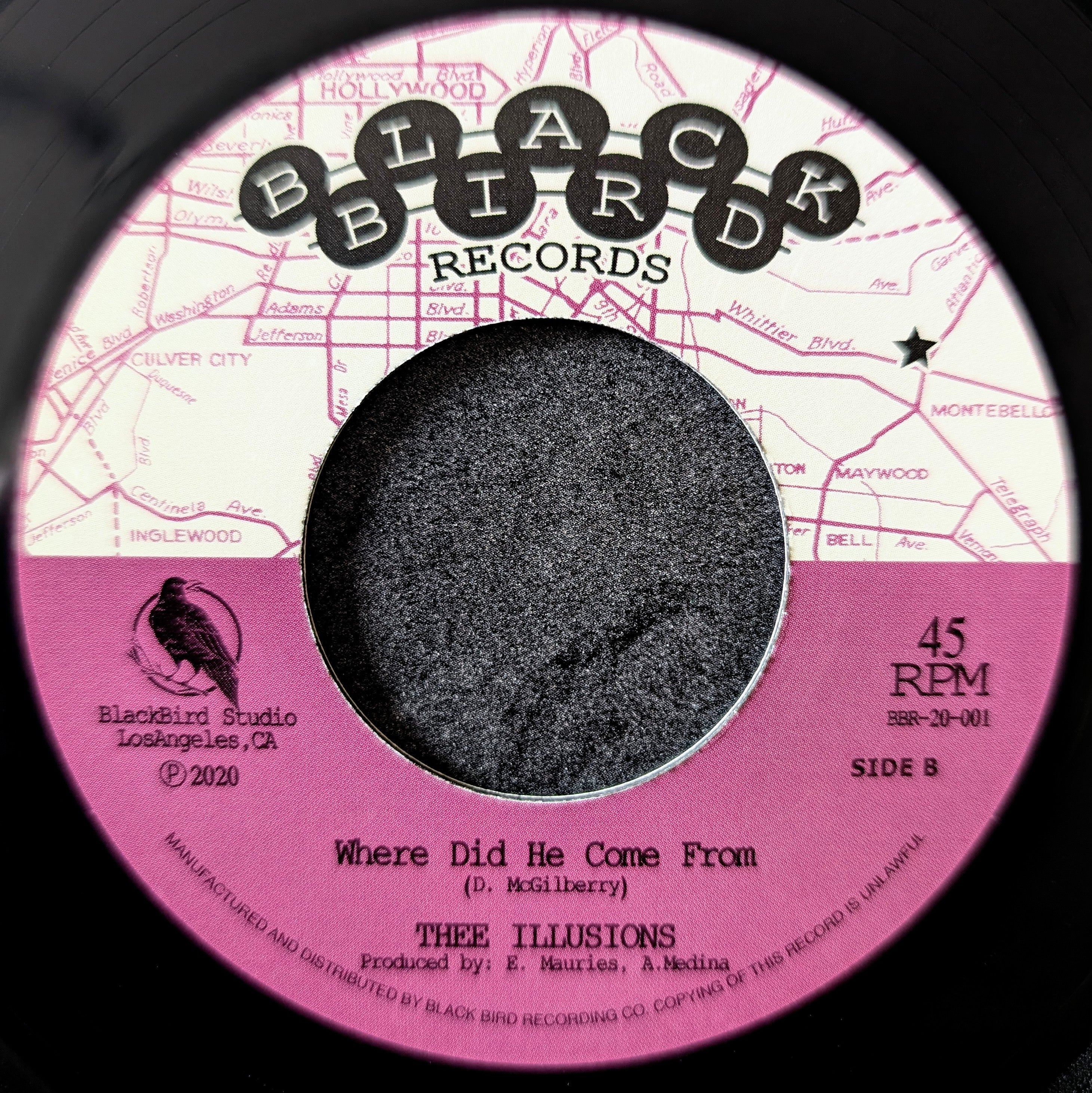 Thee Illusions-Once in a life time/Where did he come from