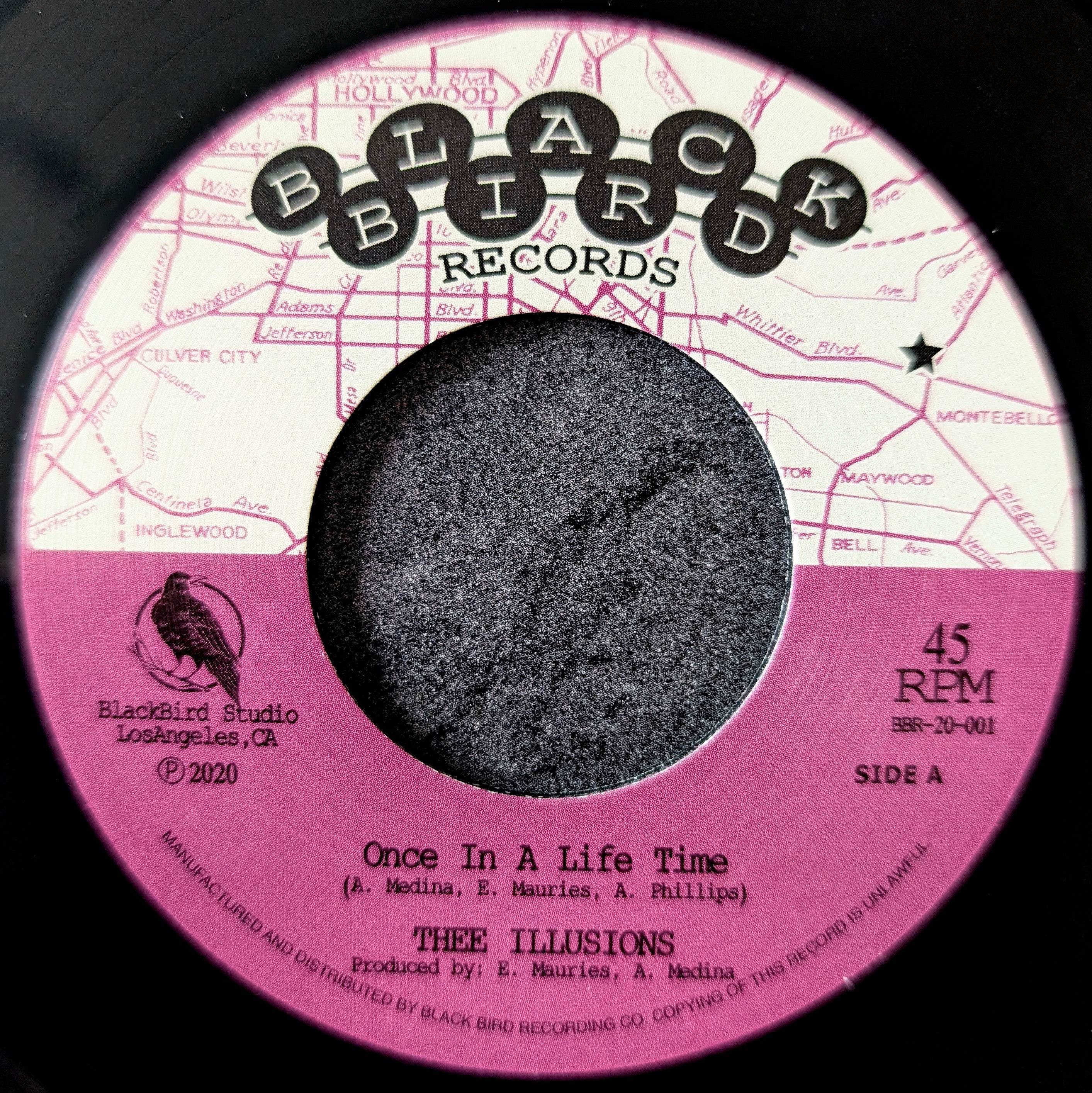 Thee Illusions-Once in a life time/Where did he come from