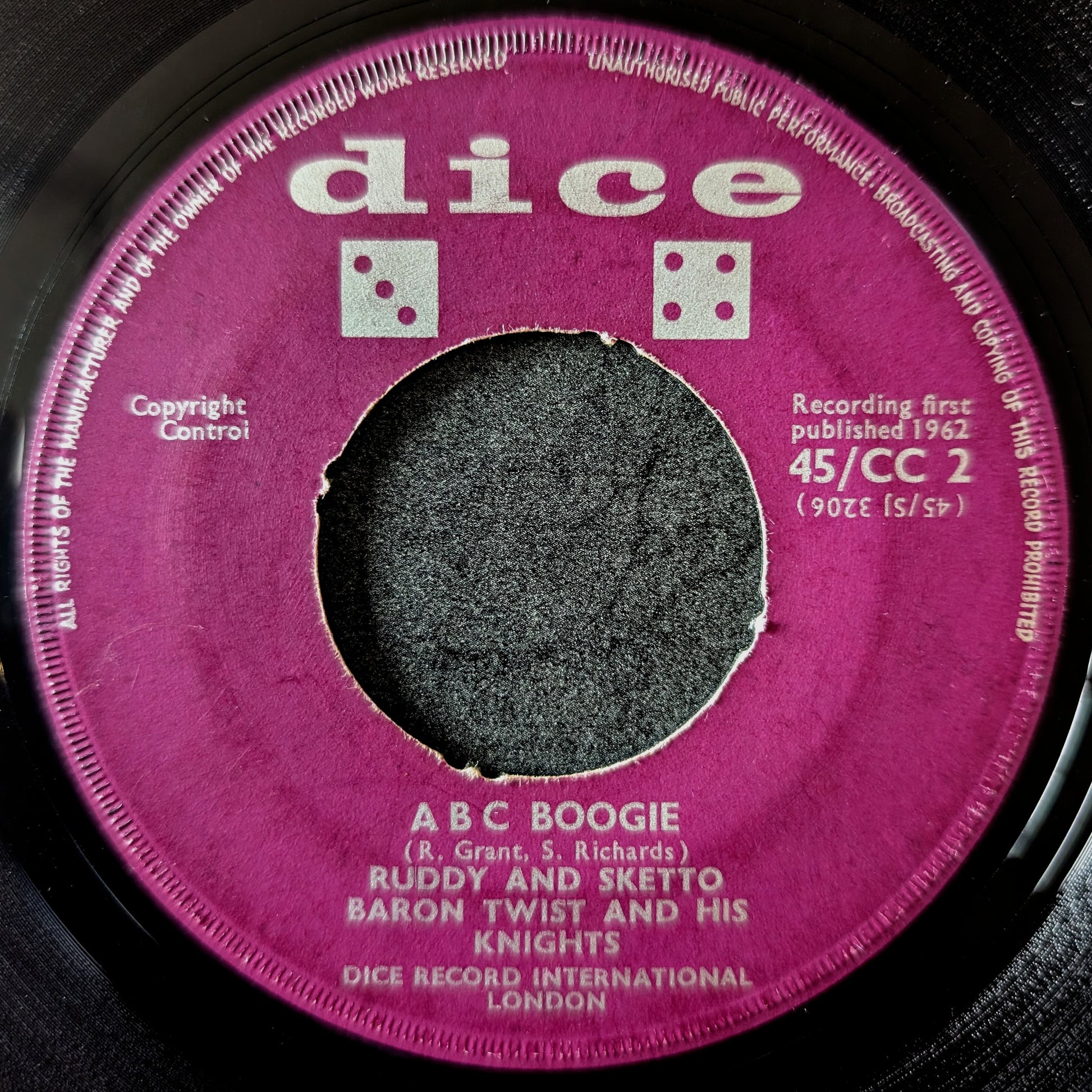 Ruddy and Sketto, Barton Twist and His knights-Please enid/A B C boogie