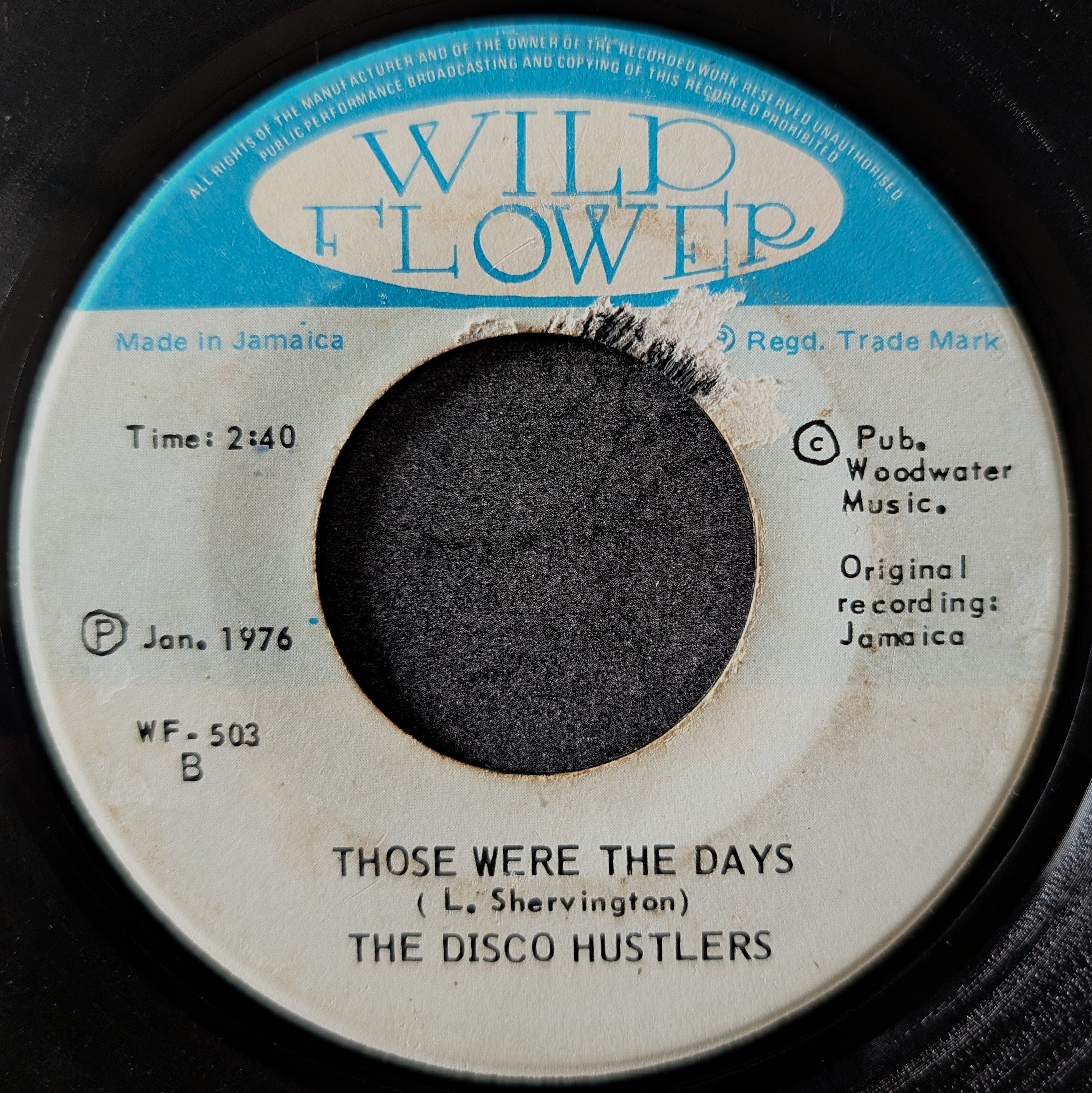 The Disco Hustlers-Let's do the latin hustle/Those were the days