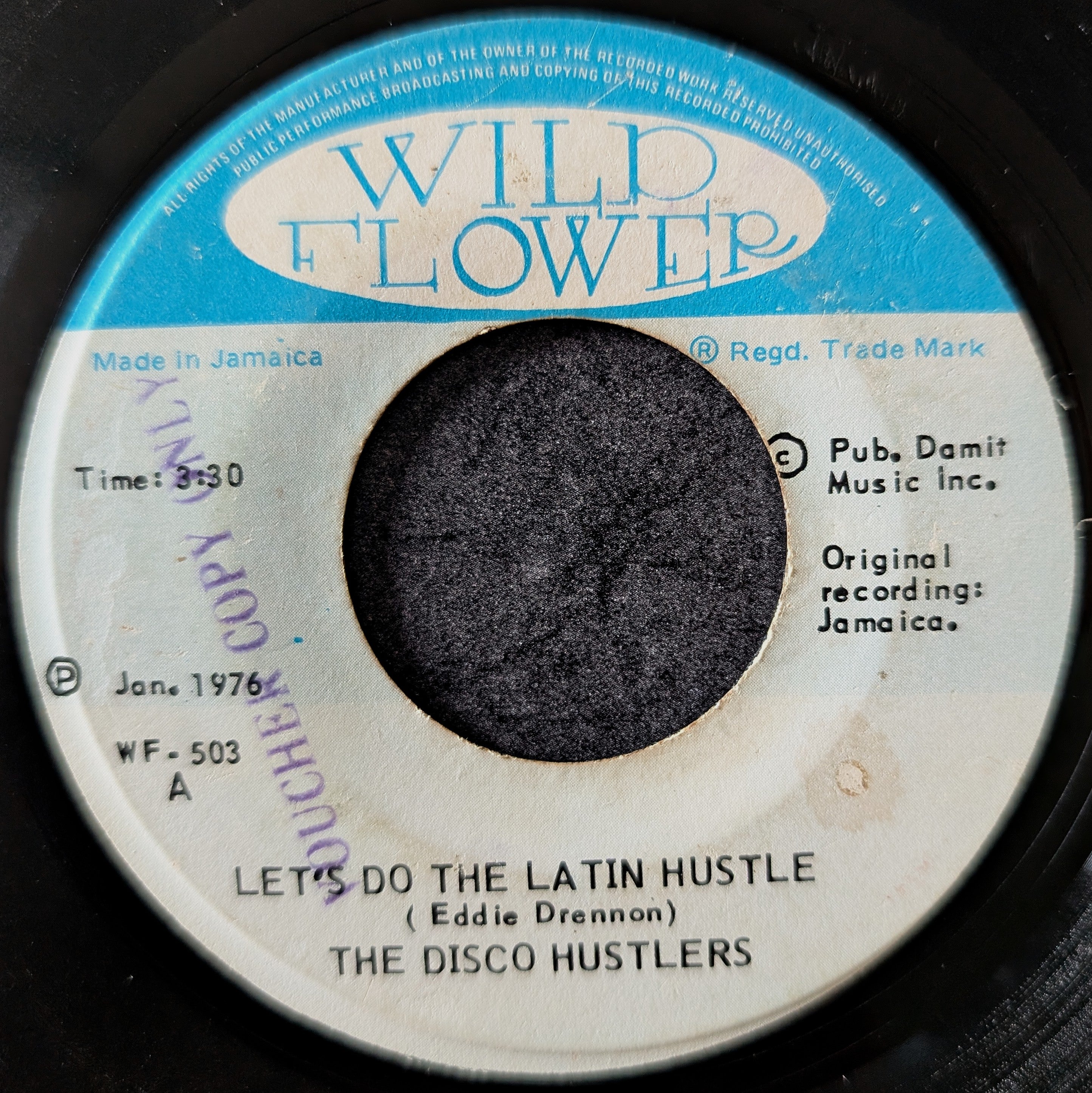 The Disco Hustlers-Let's do the latin hustle/Those were the days