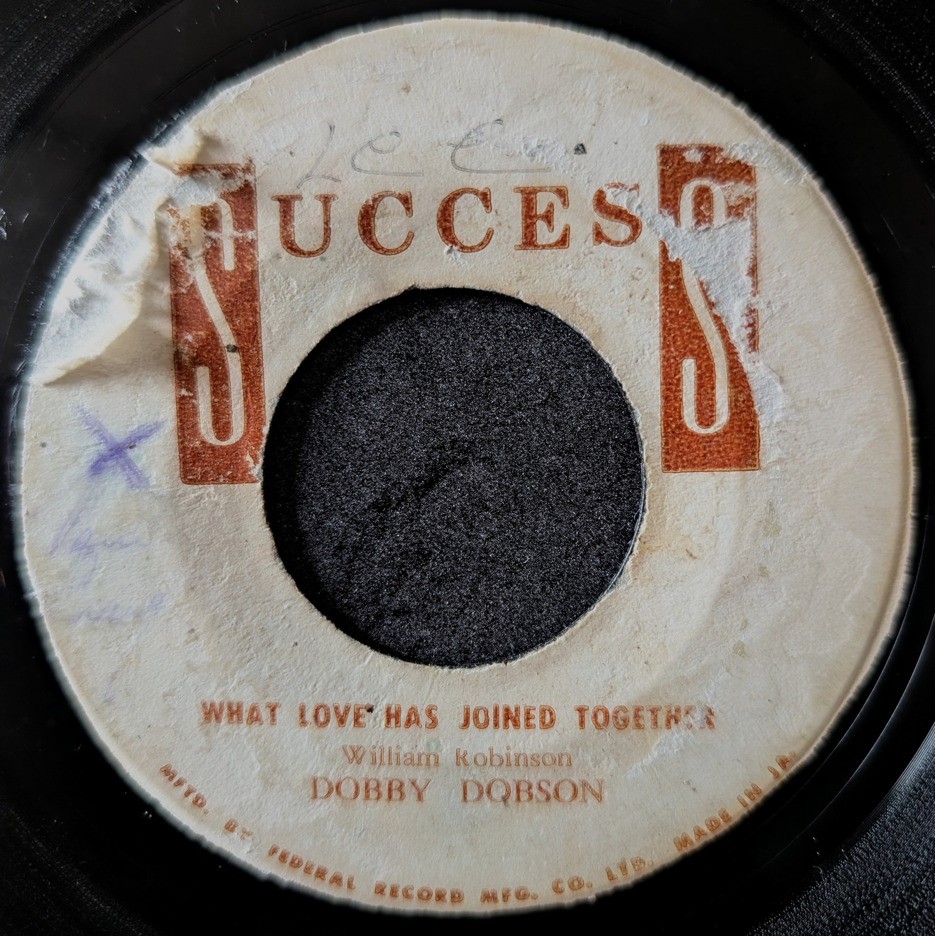 Dobby Dobson-What love has joined together/(I'm afraid)The masquerade is over