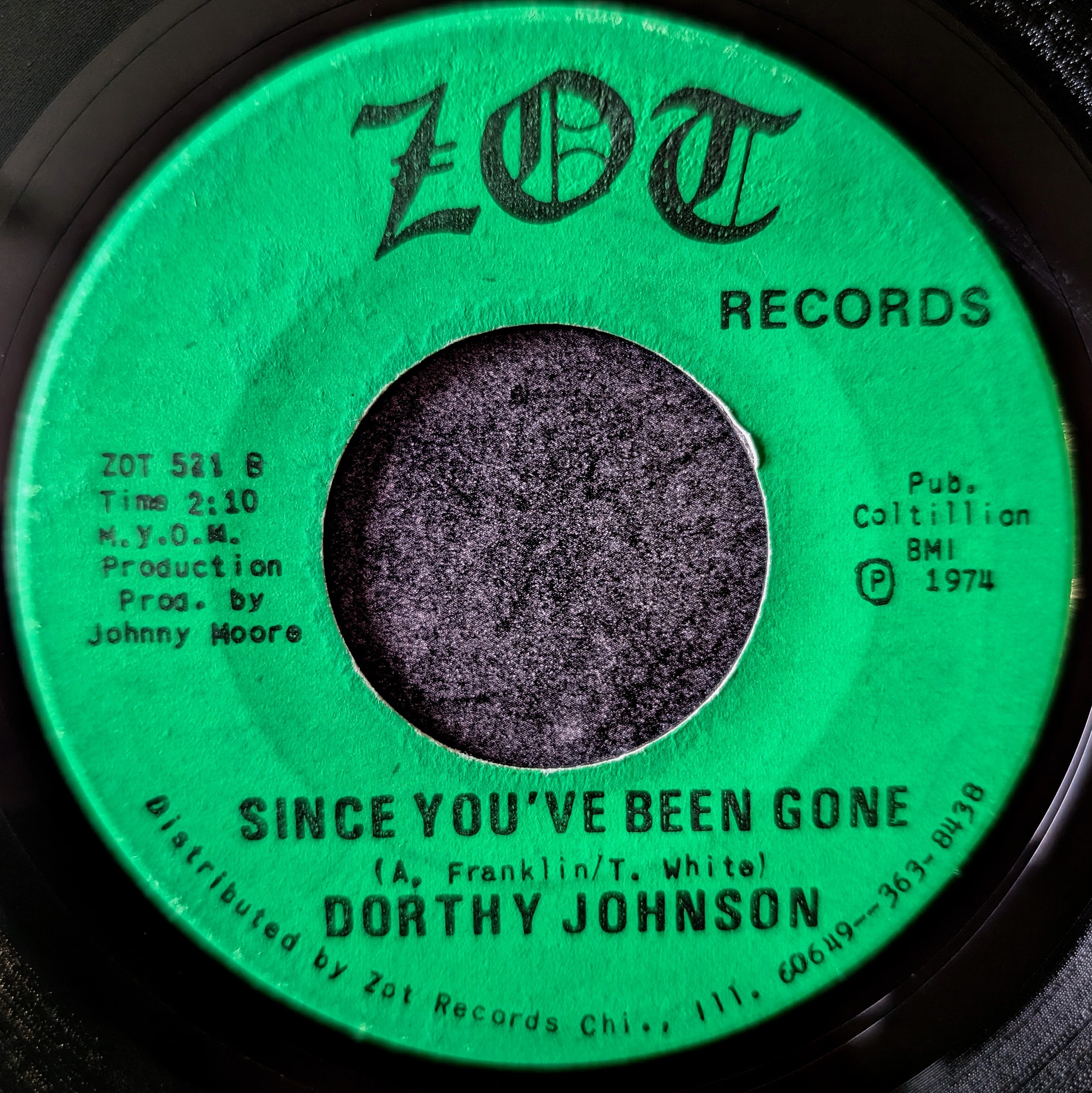 Dorthy Johnson-If it's not love don't waste my time/Since you've been gone