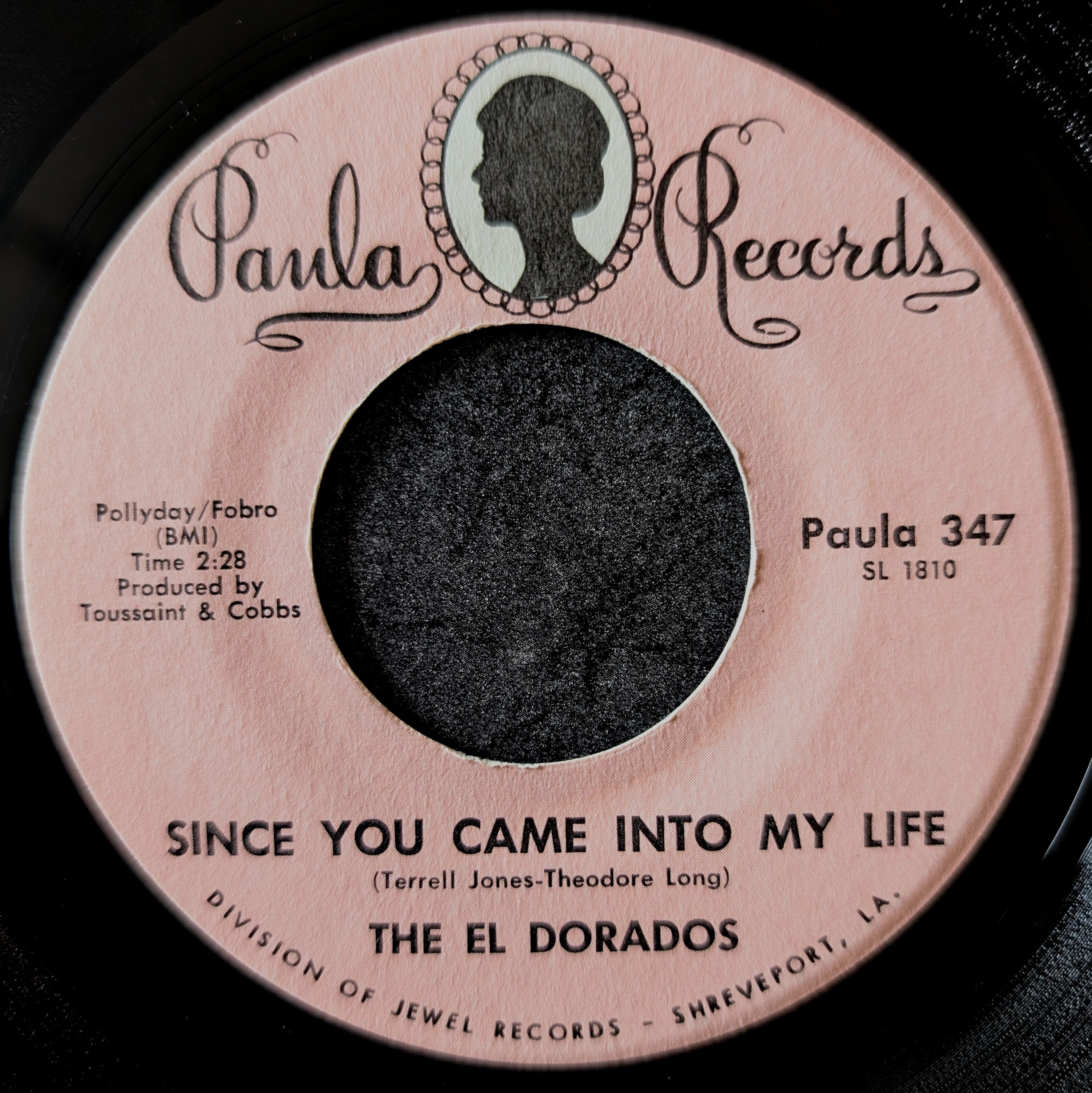 The el dorados-Looking from the outside/Since you came into my life