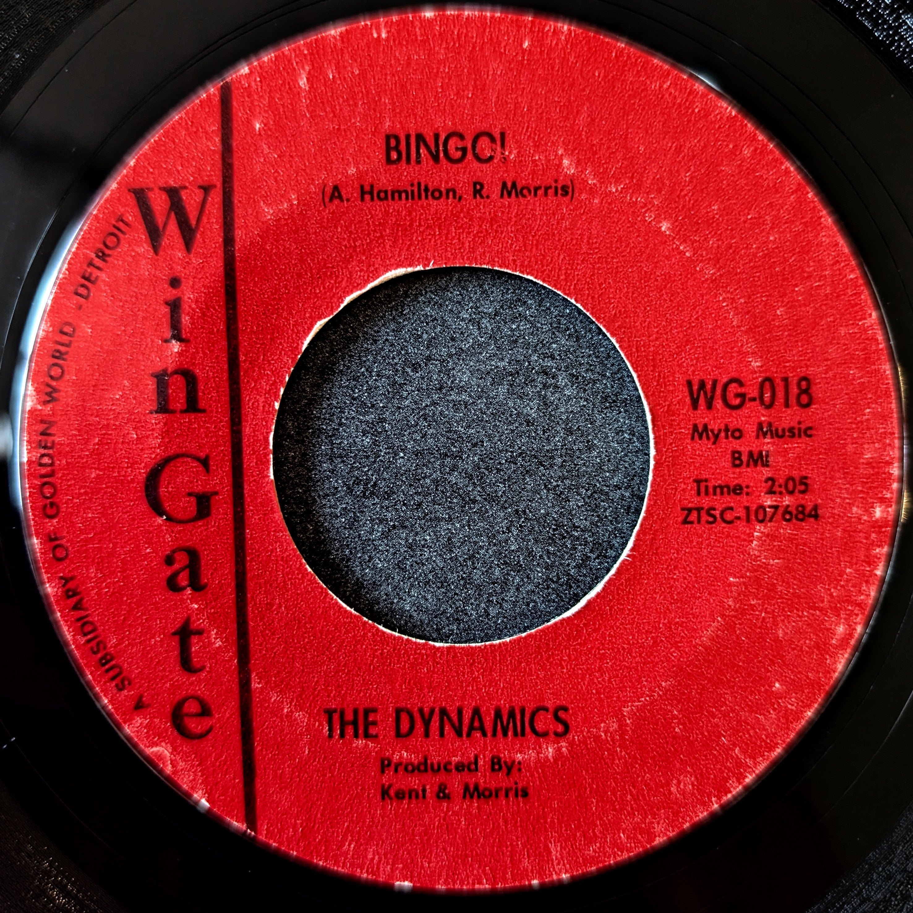 The Dynamics-Bingo/Somewhere