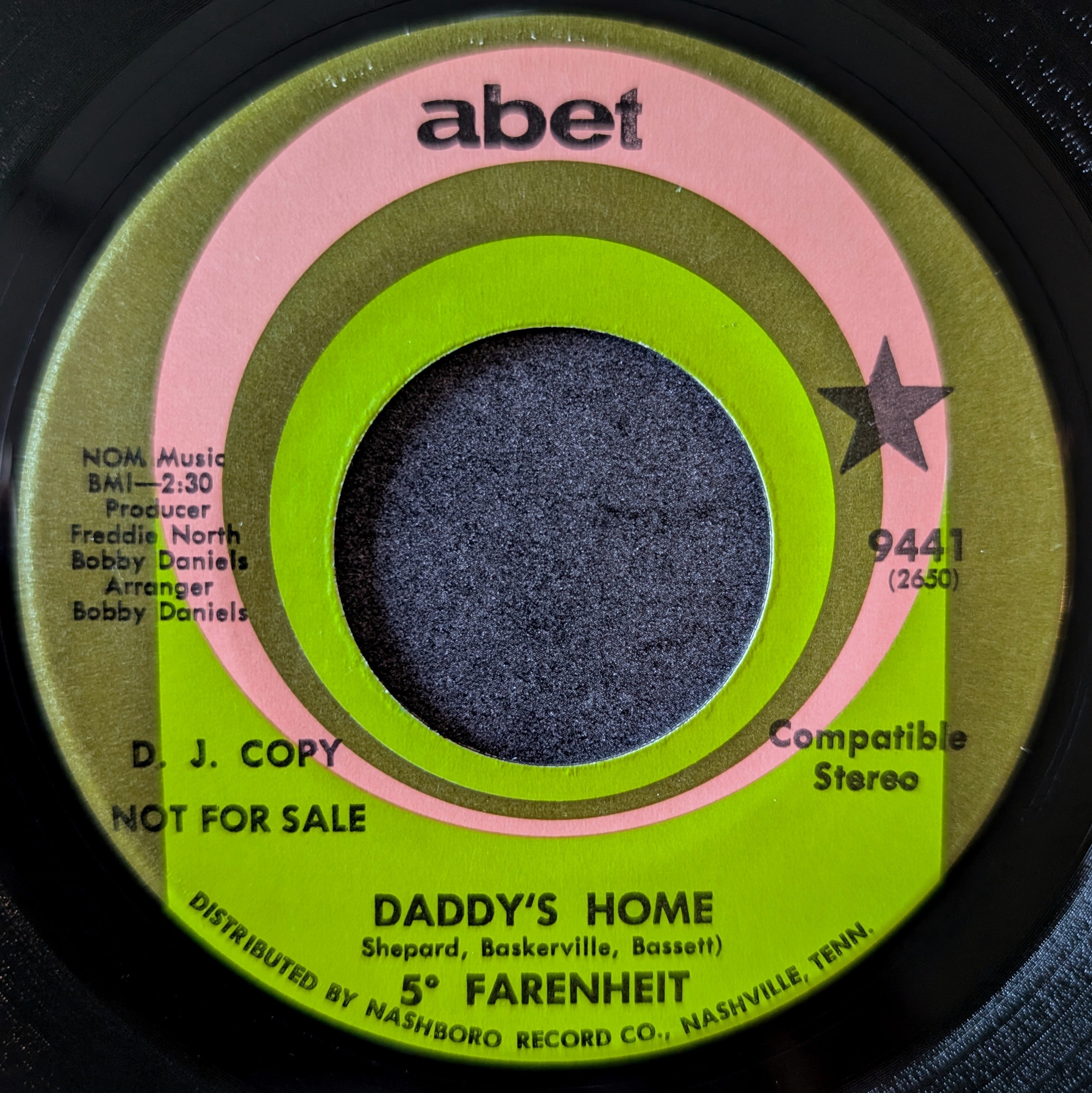 5 Farenheit-Daddy's home/Vibrations