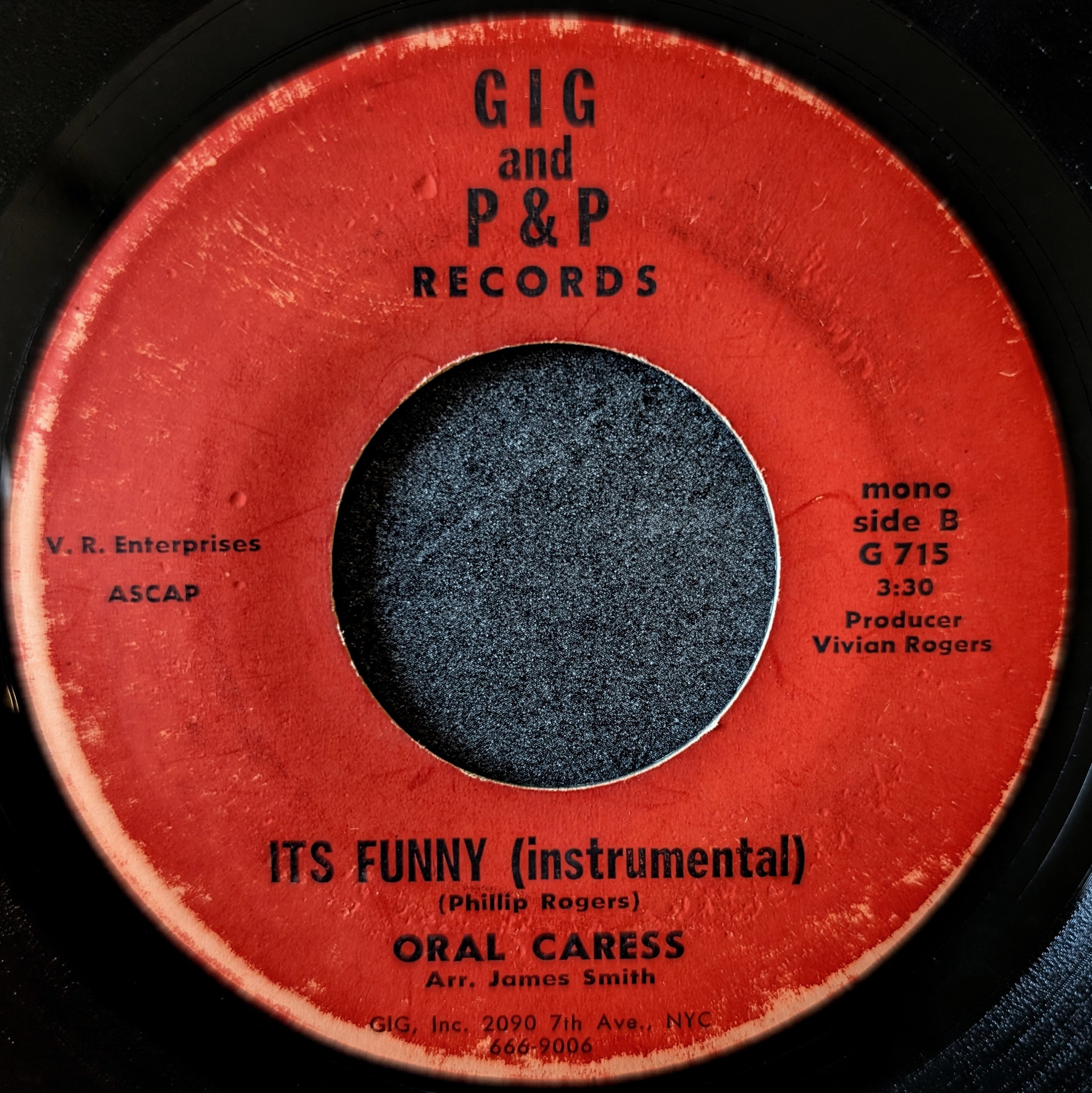 Oral Caress-It's Funny(Vocal)/It's Funny(Instrumental)