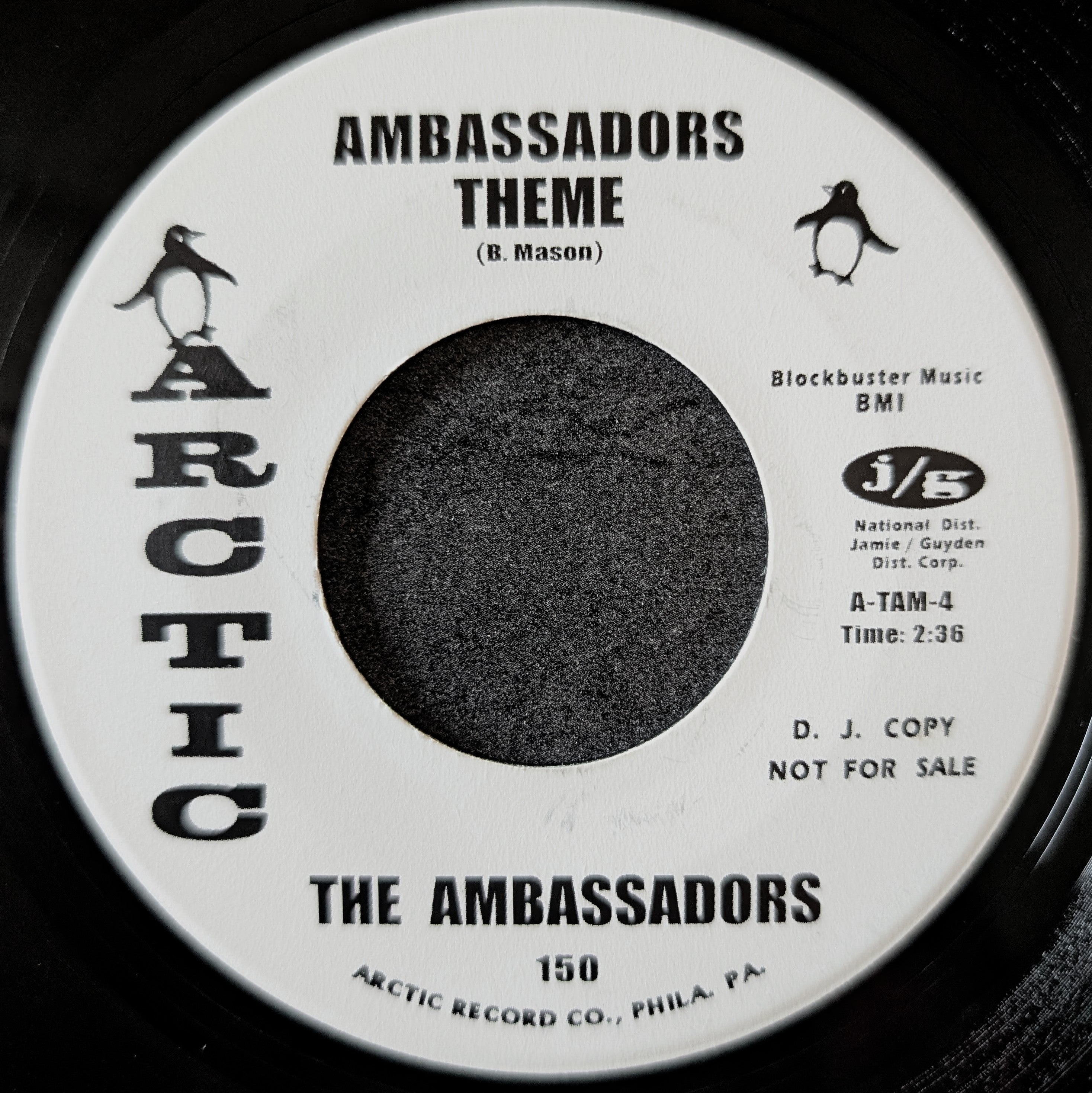 The Ambassadors-Ain't got the love of one girl/Ambassadors theme