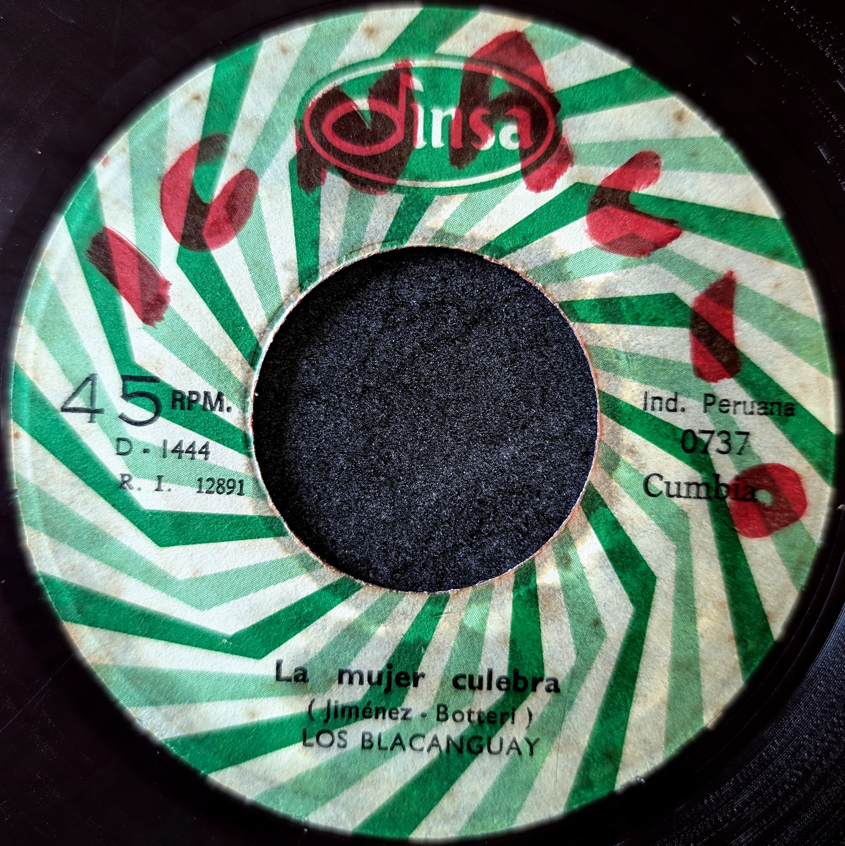 Los Blacanguay-La mujer culebra/Mi primer amor