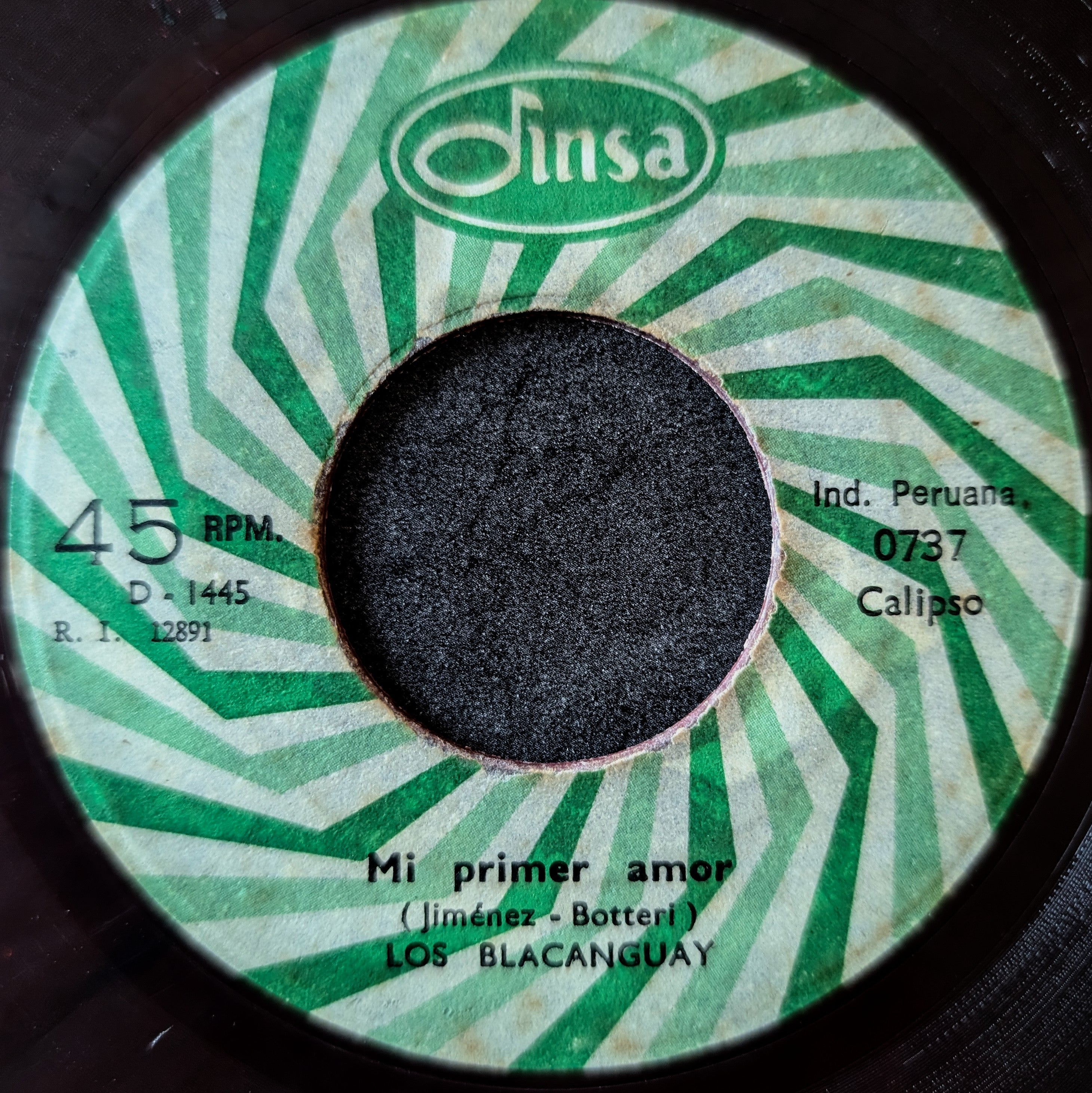 Los Blacanguay-La mujer culebra/Mi primer amor