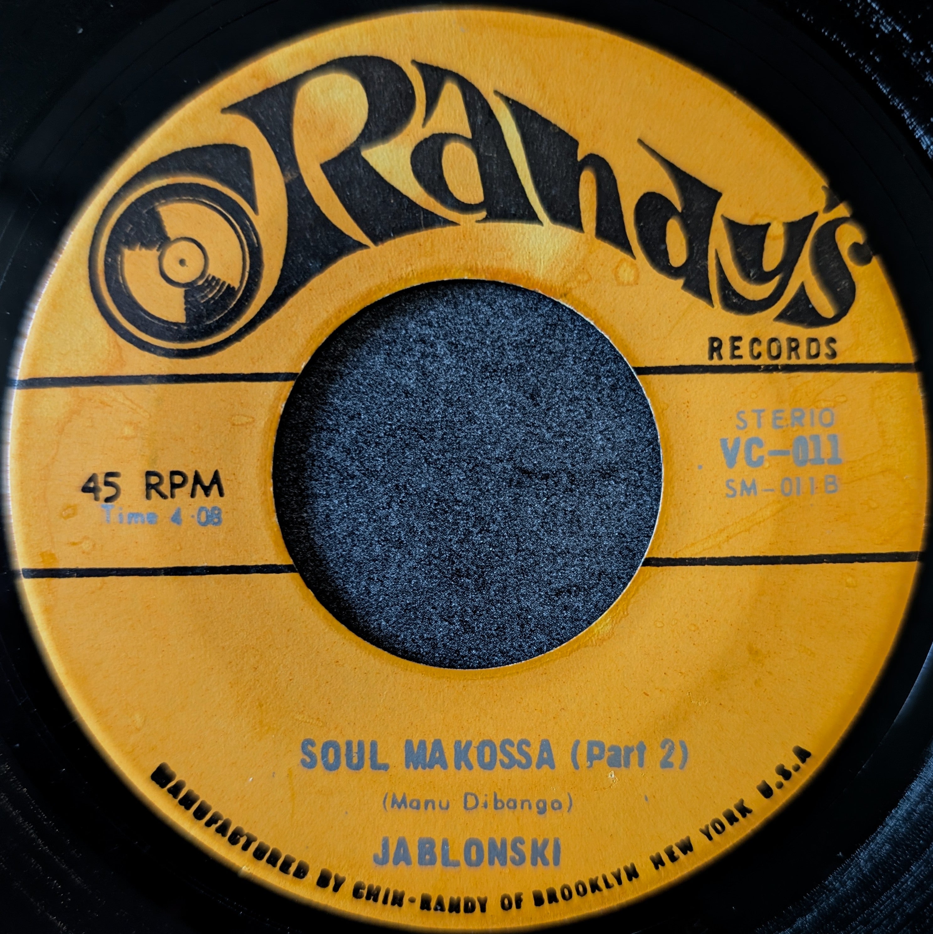 Jablonski-Soul Makossa(Part 1)/Soul Makossa(Part 2)