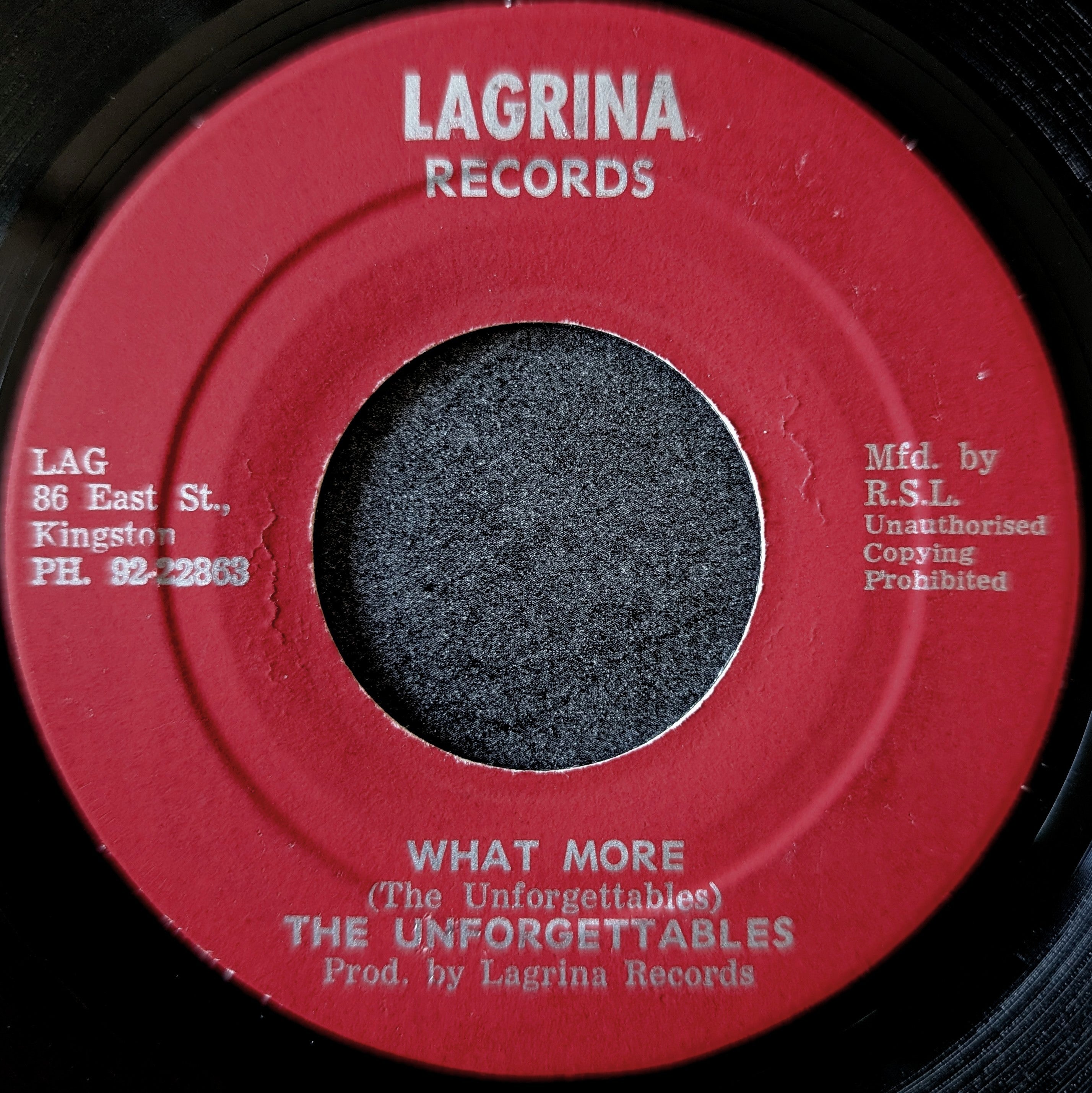 The Unforgettables-What more/More version