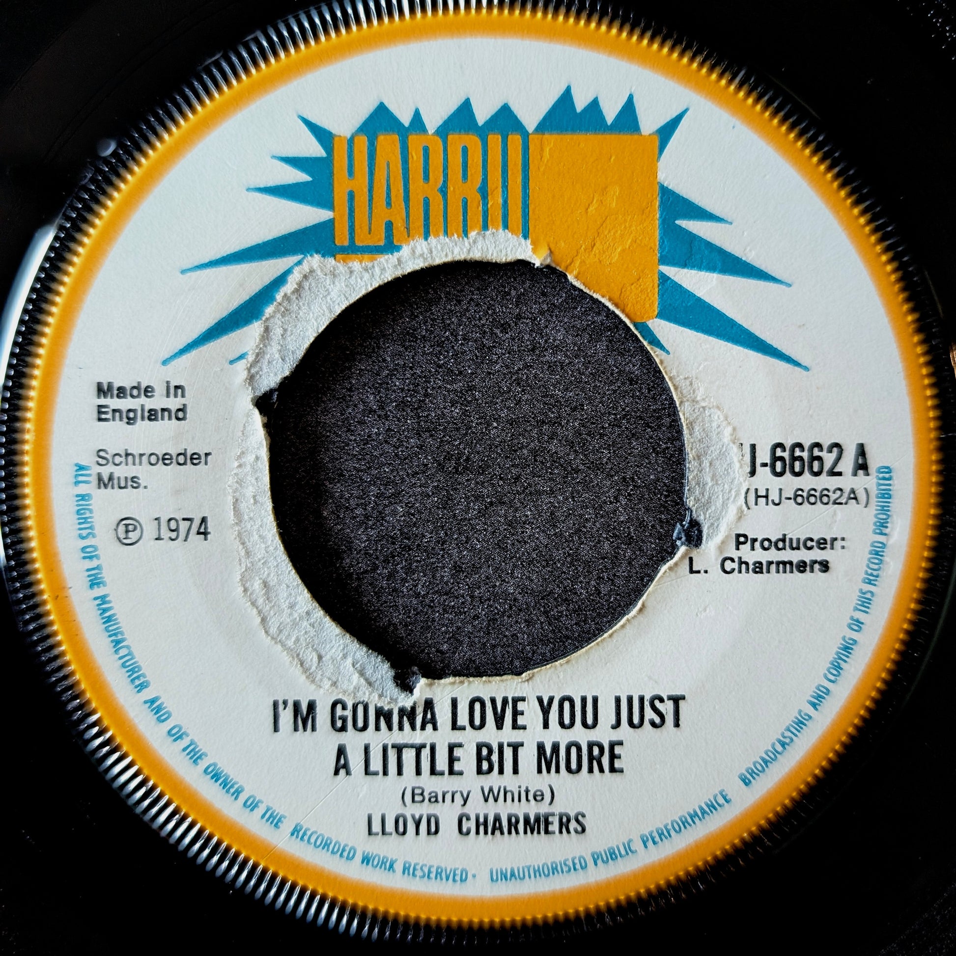 Lloyd Charmers-I’m gonna love you just a little bit more/Have I sinned