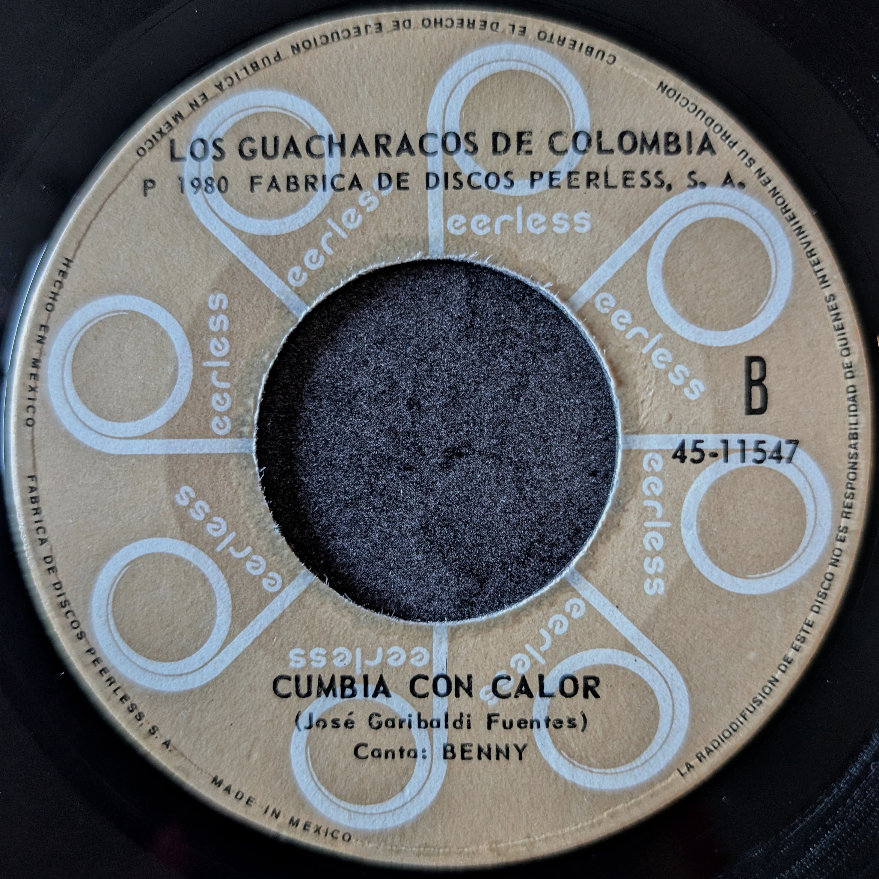 Los Guacharacos de colombia-Cumbia Sabrosa/Cumbia con calor