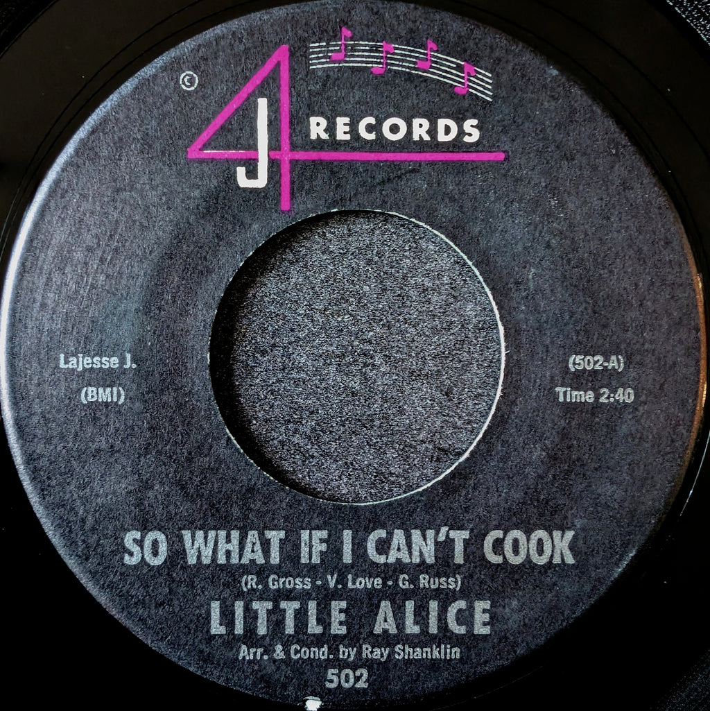 Little Alice-So what if I can't cook/Why oh why