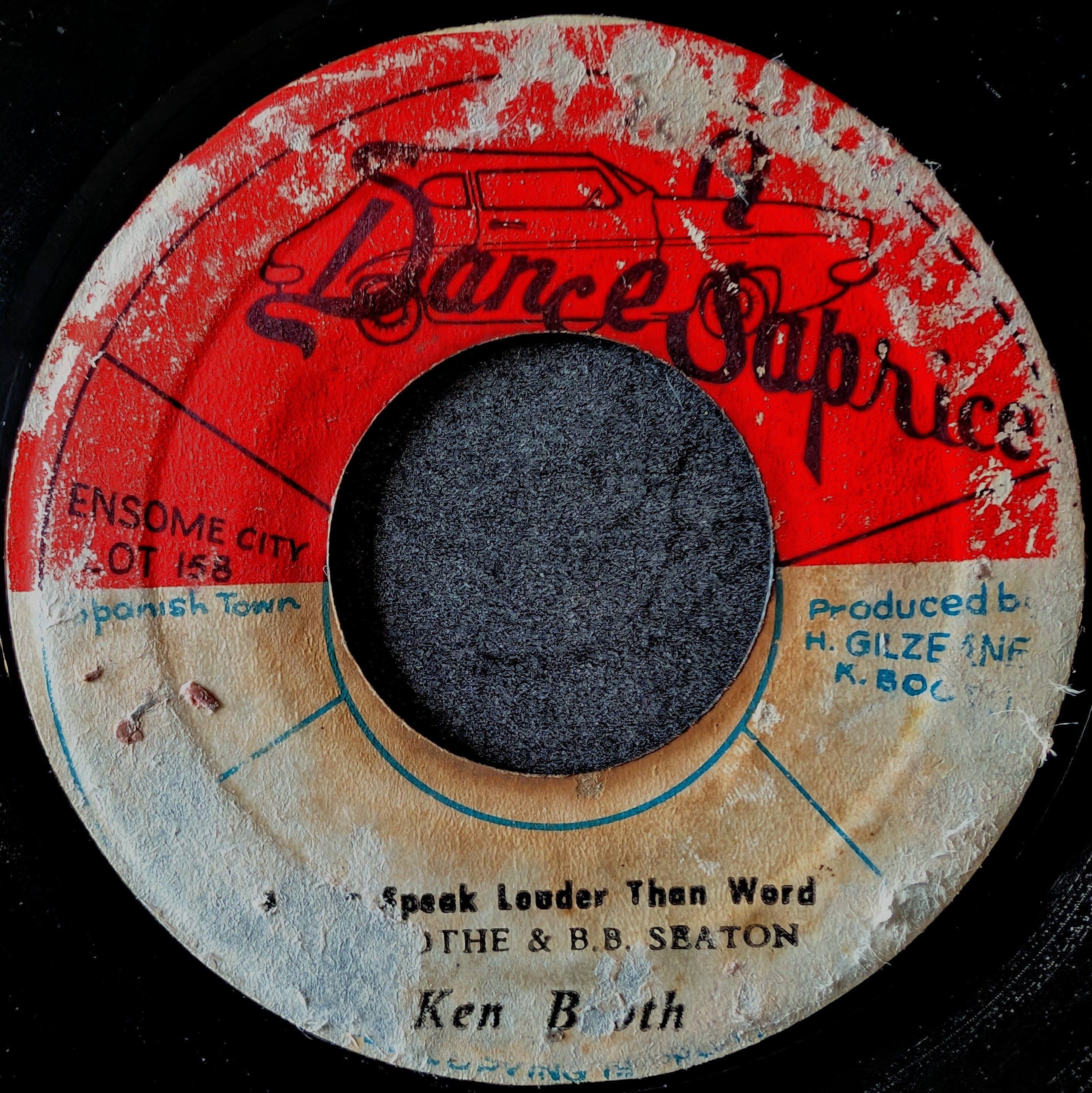 Ken Boothe-Dance Caprice all stars-Action speak louder than word/Version