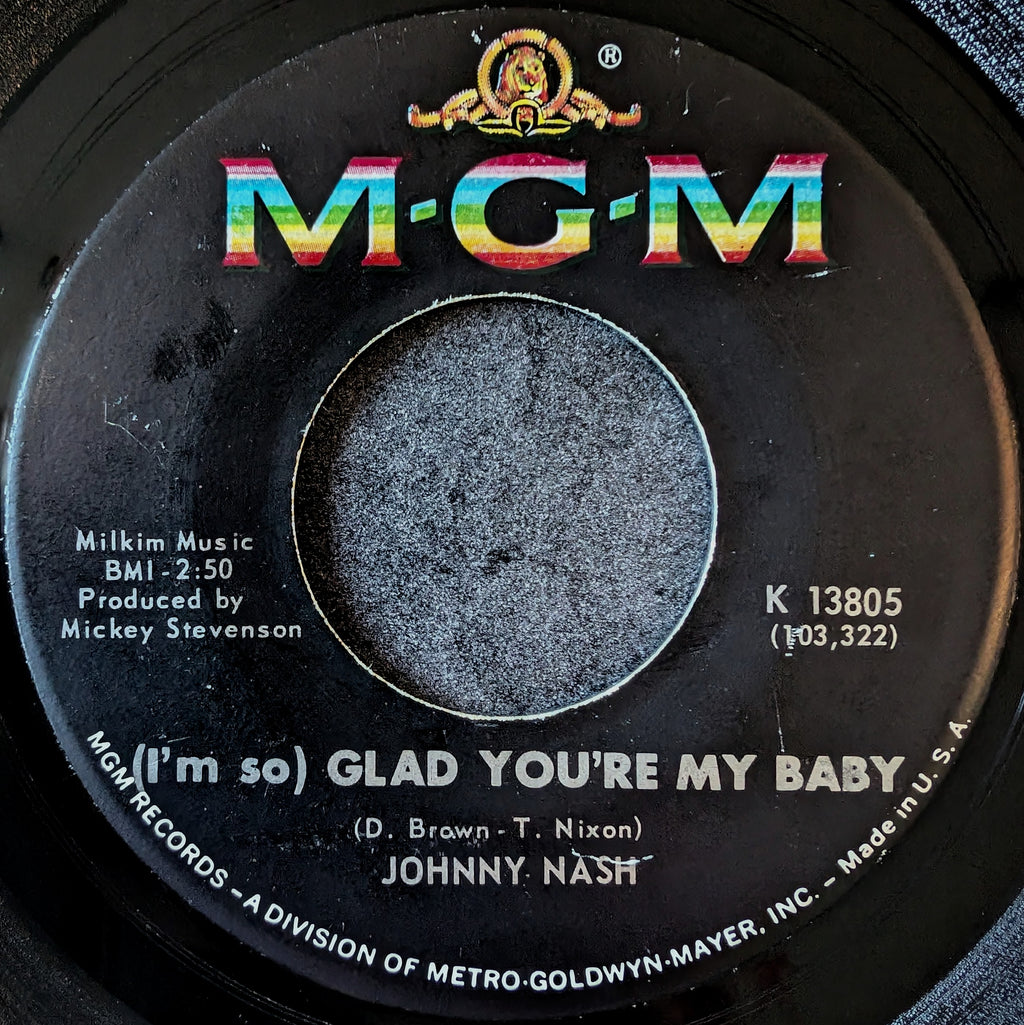 Johnny Nash-Stormy/(I'm so)Glad you're my baby