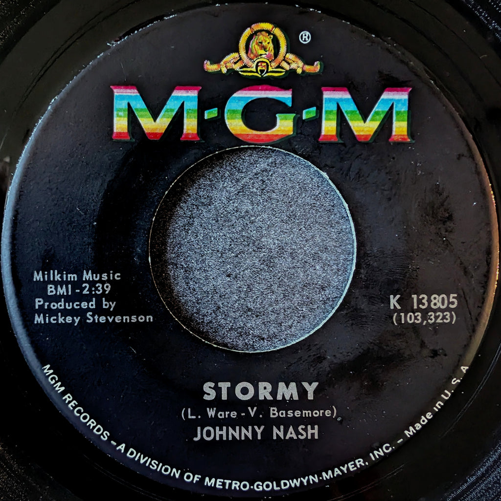 Johnny Nash-Stormy/(I'm so)Glad you're my baby